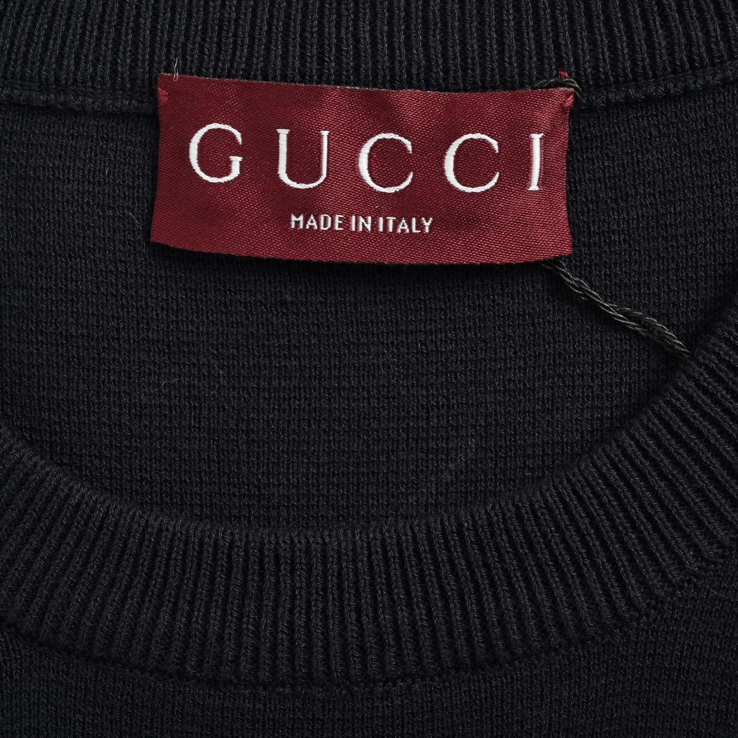Gucci/古驰 25Fw 下摆嵌花针织圆领毛衣-Chinese UA Cheap High Quatity Brand Clothes Bags handbags Sneakers wholesale wholesaler seller from China Factory suppliers Fashion Clothing Shoes best Quality Beautiful Price Gucci/古驰 25Fw 下摆嵌花针织圆领毛衣