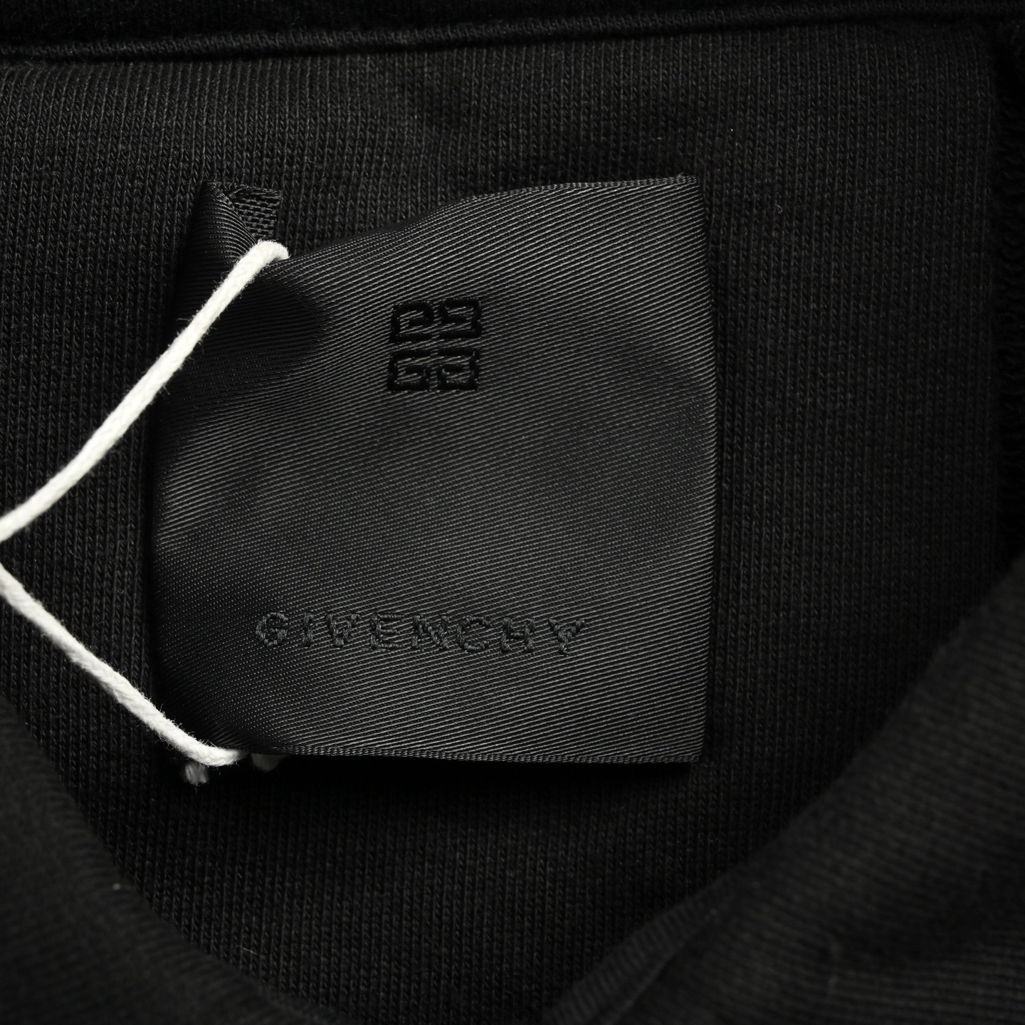 GIVENCHY/纪梵希 草体刺绣花冠POLO领卫衣