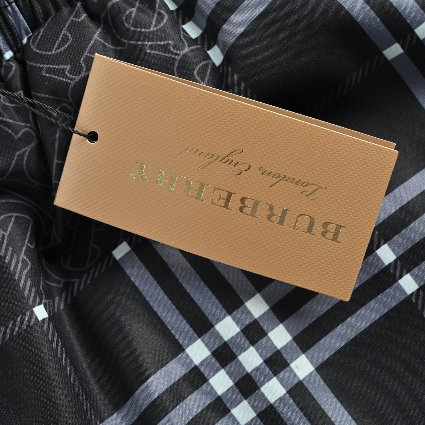 Burberry/巴宝莉 25ss 格纹满印沙滩短裤