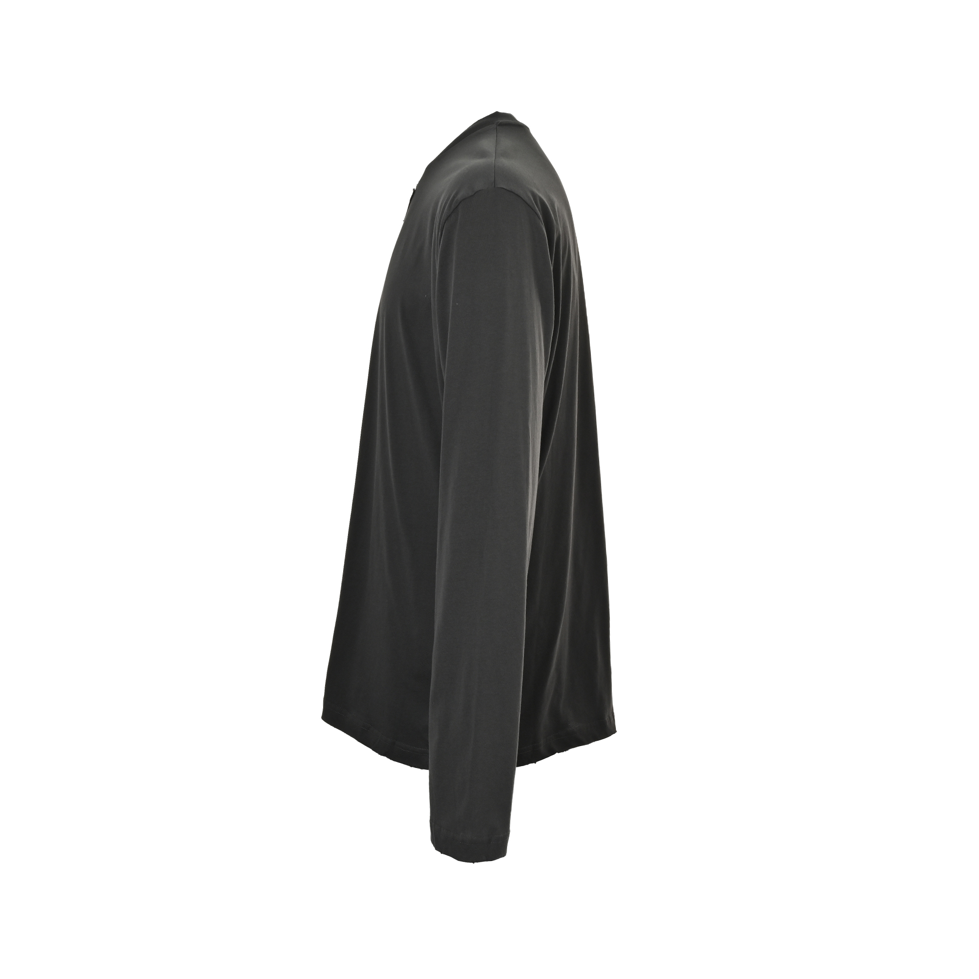 Prada/普拉达 25Fw 激光烧花三角标长袖T恤