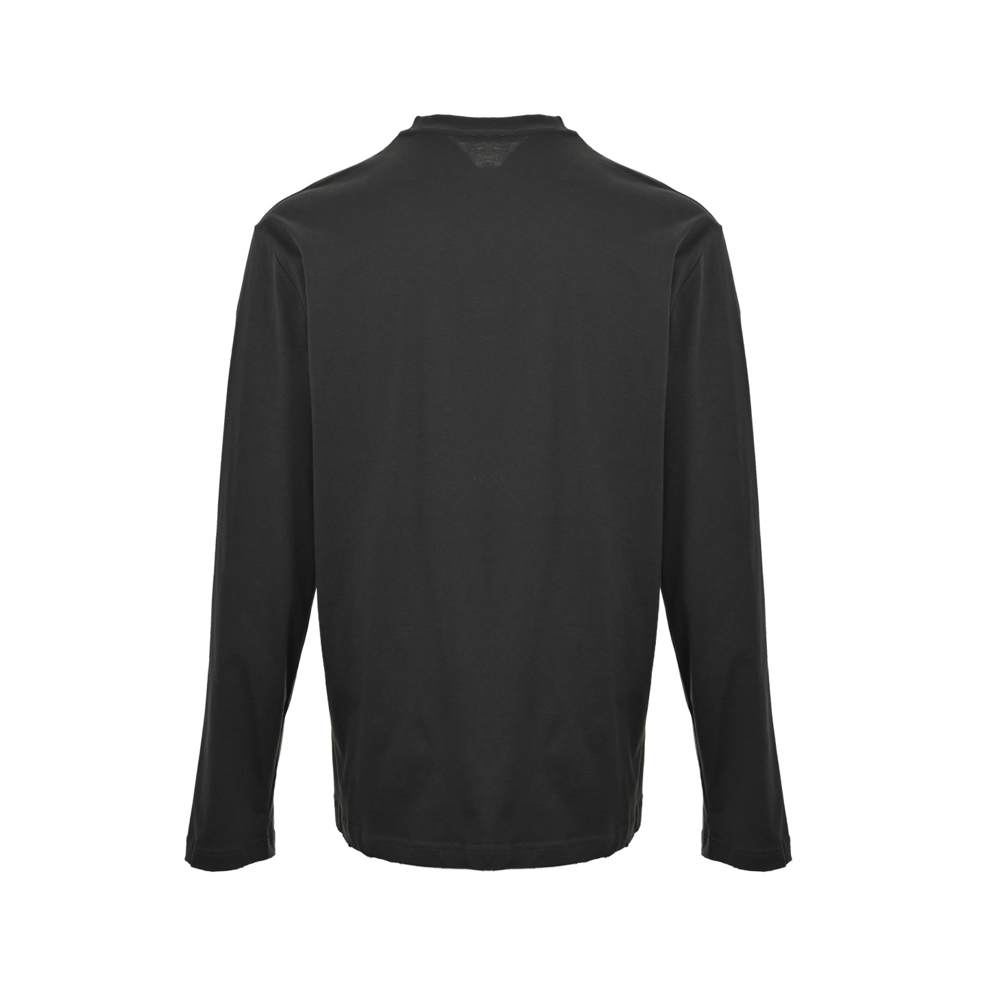 Prada/普拉达 25Fw 激光烧花三角标长袖T恤