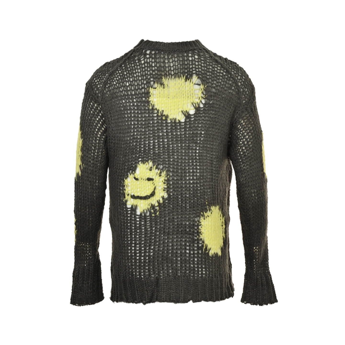 Acne Studios 25Fw 镂空笑脸圆领毛衣