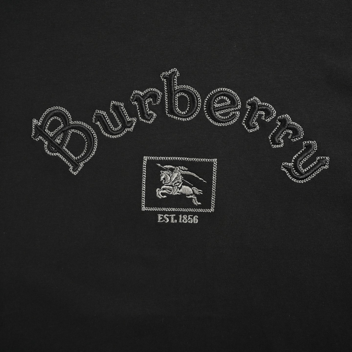 Burberry/巴宝莉 25ss 立体字母刺绣logo短袖