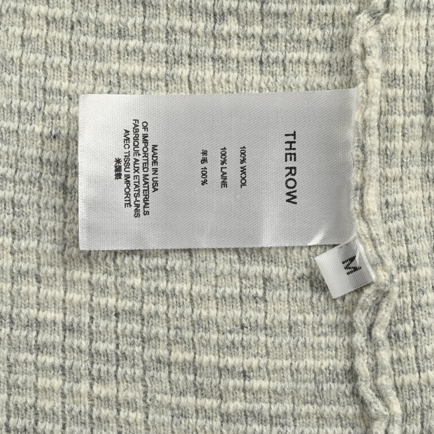 The Row 25Fw 羊毛混纺华夫格开衫外套 The Row 25Fw 羊毛混纺华夫格开衫外套