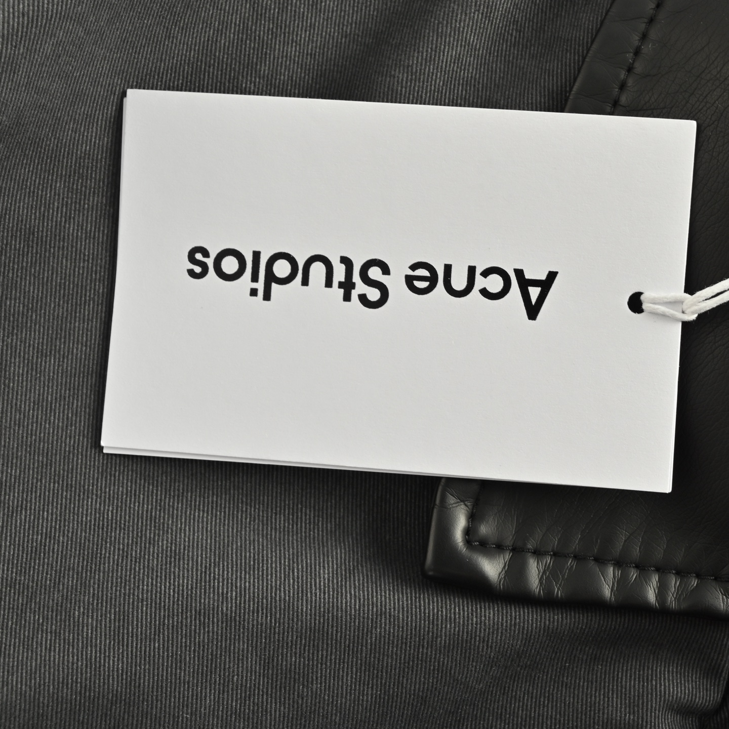 Acne Studios 25Fw 巴恩风皮领夹棉夹克外套