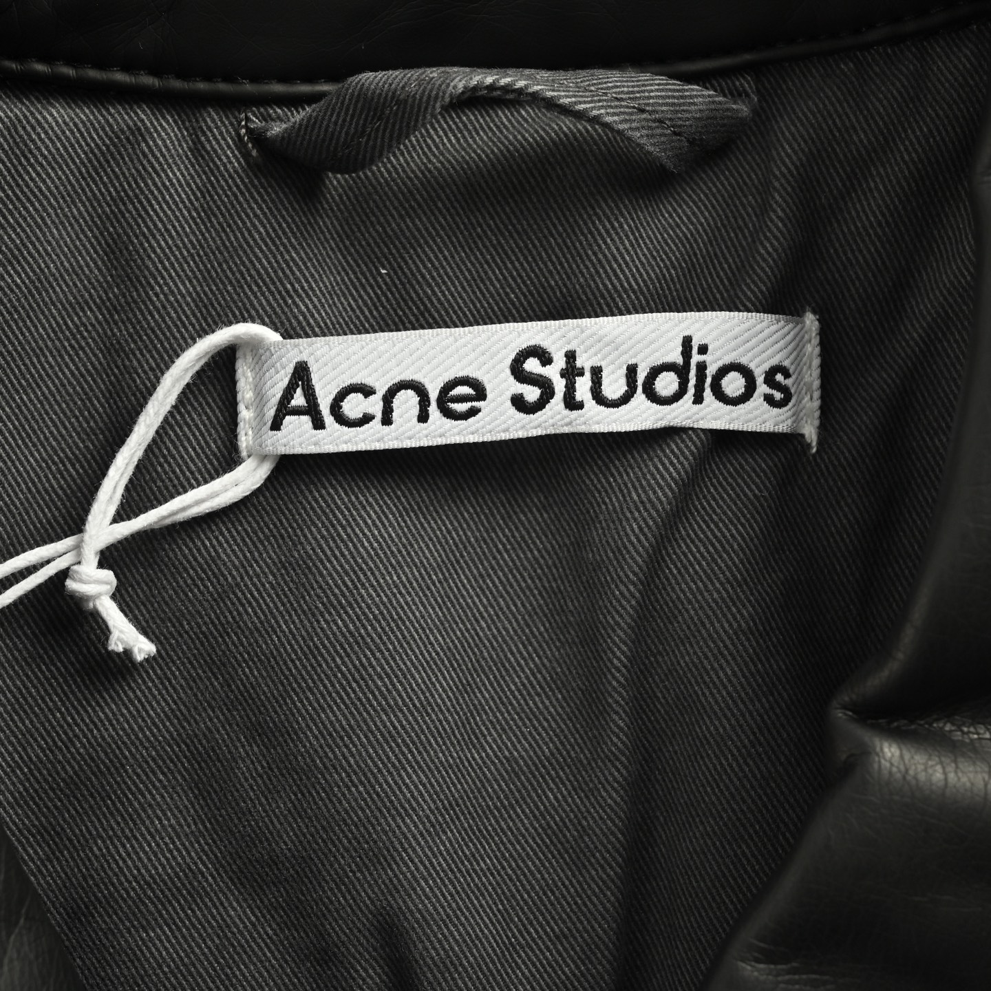 Acne Studios 25Fw 巴恩风皮领夹棉夹克外套