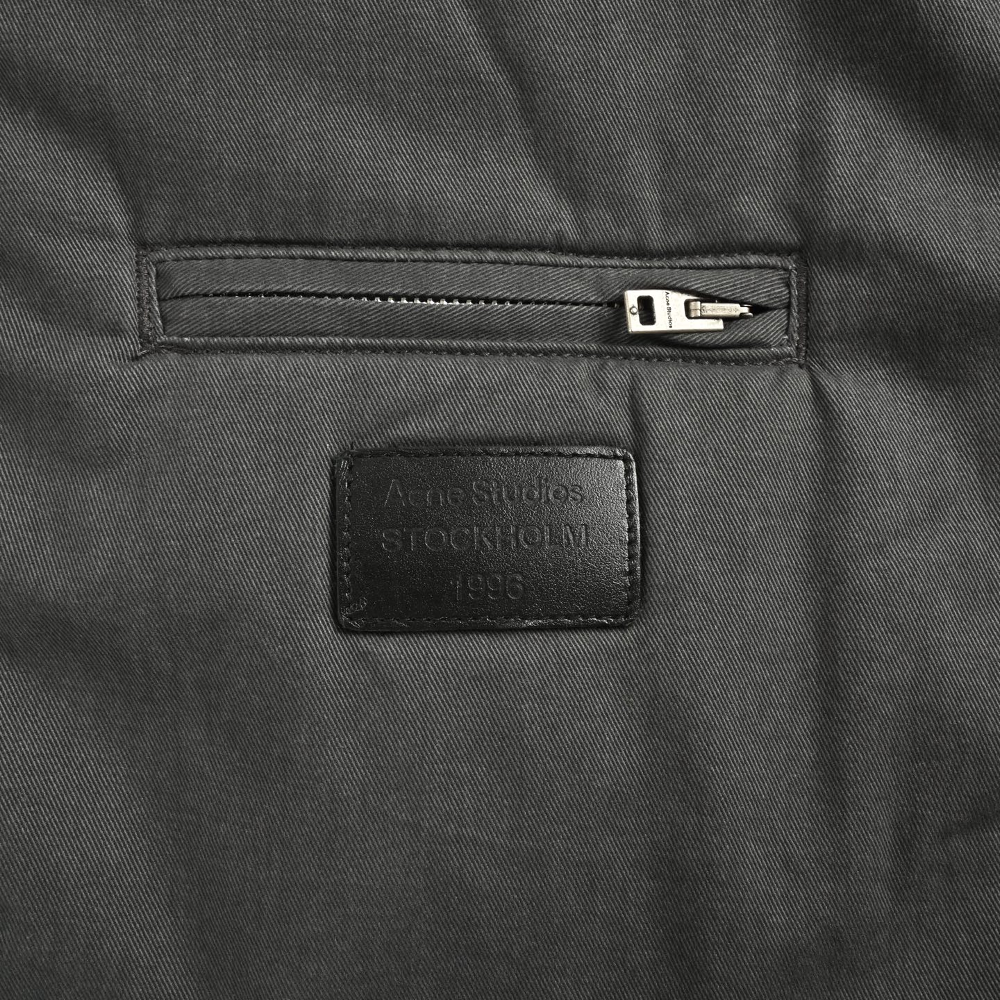 Acne Studios 25Fw 巴恩风皮领夹棉夹克外套