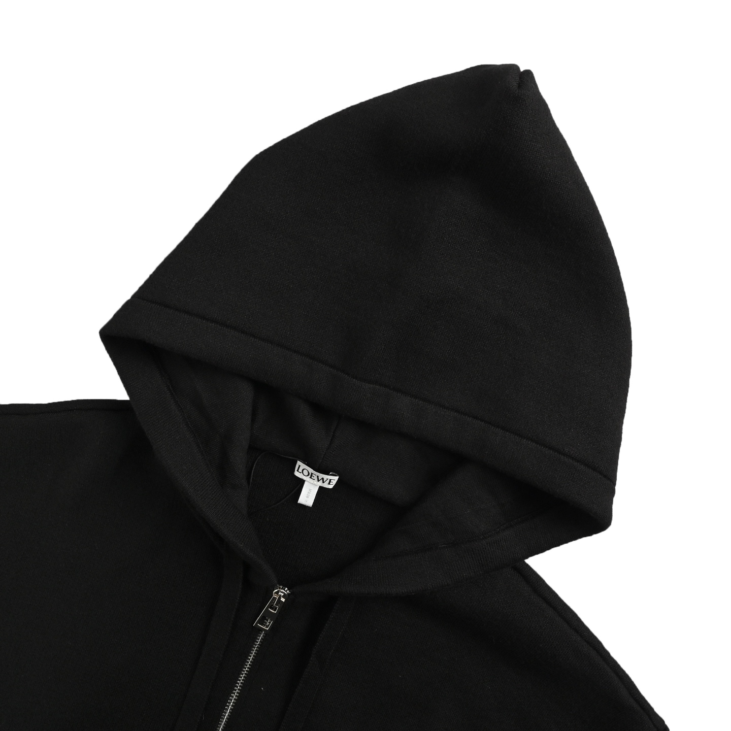 Loewe/罗意威 Anagram 后背浮雕拉链连帽针织外套-Chinese UA Cheap High Quatity Brand Clothes Bags handbags Sneakers wholesale wholesaler seller from China Factory suppliers Fashion Clothing Shoes best Quality Beautiful Price Loewe/罗意威 Anagram 后背浮雕拉链连帽针织外套