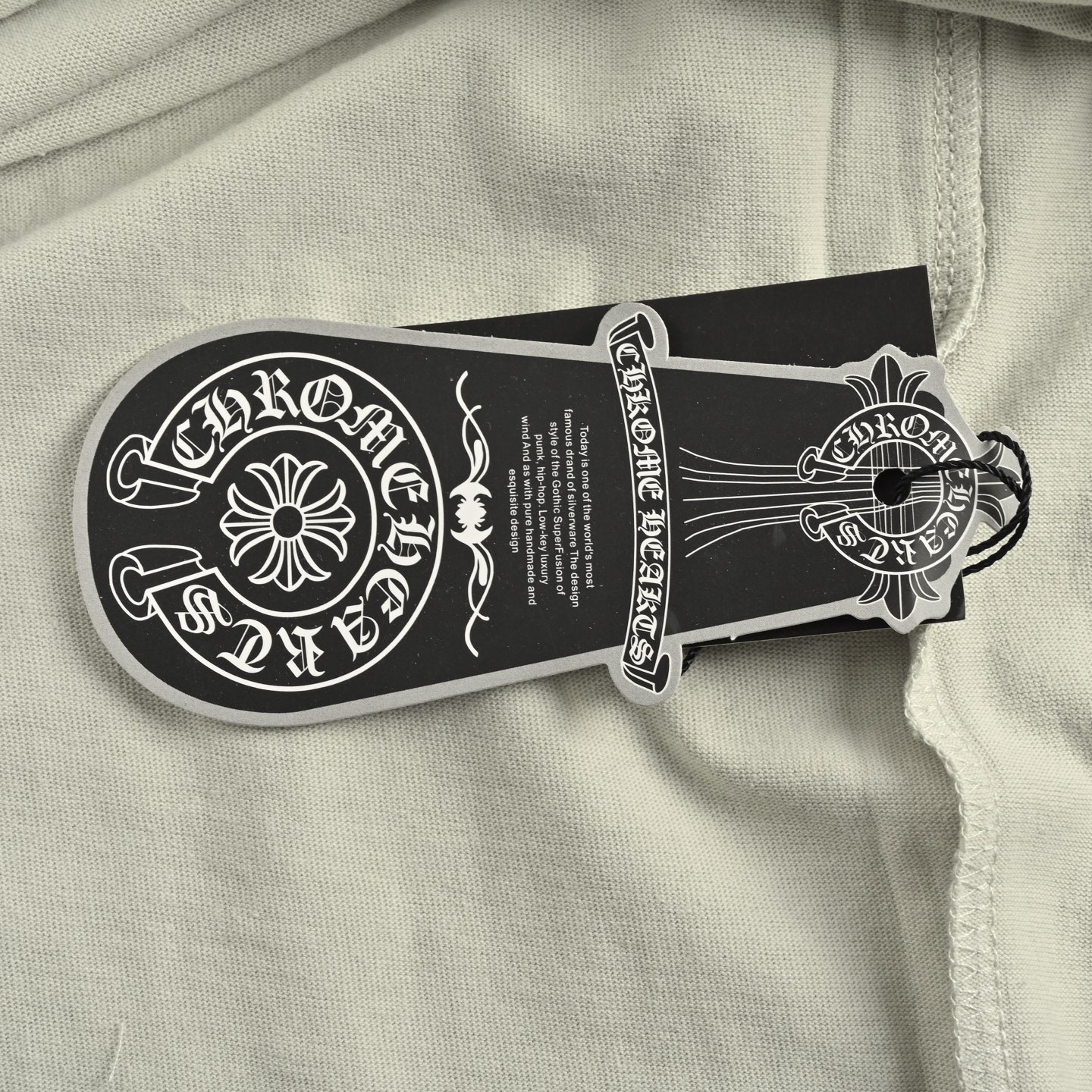 Chrome Hearts/克罗心 发泡马蹄长袖T恤 克罗心秋冬专柜新款时尚休闲打底衫长袖T恤