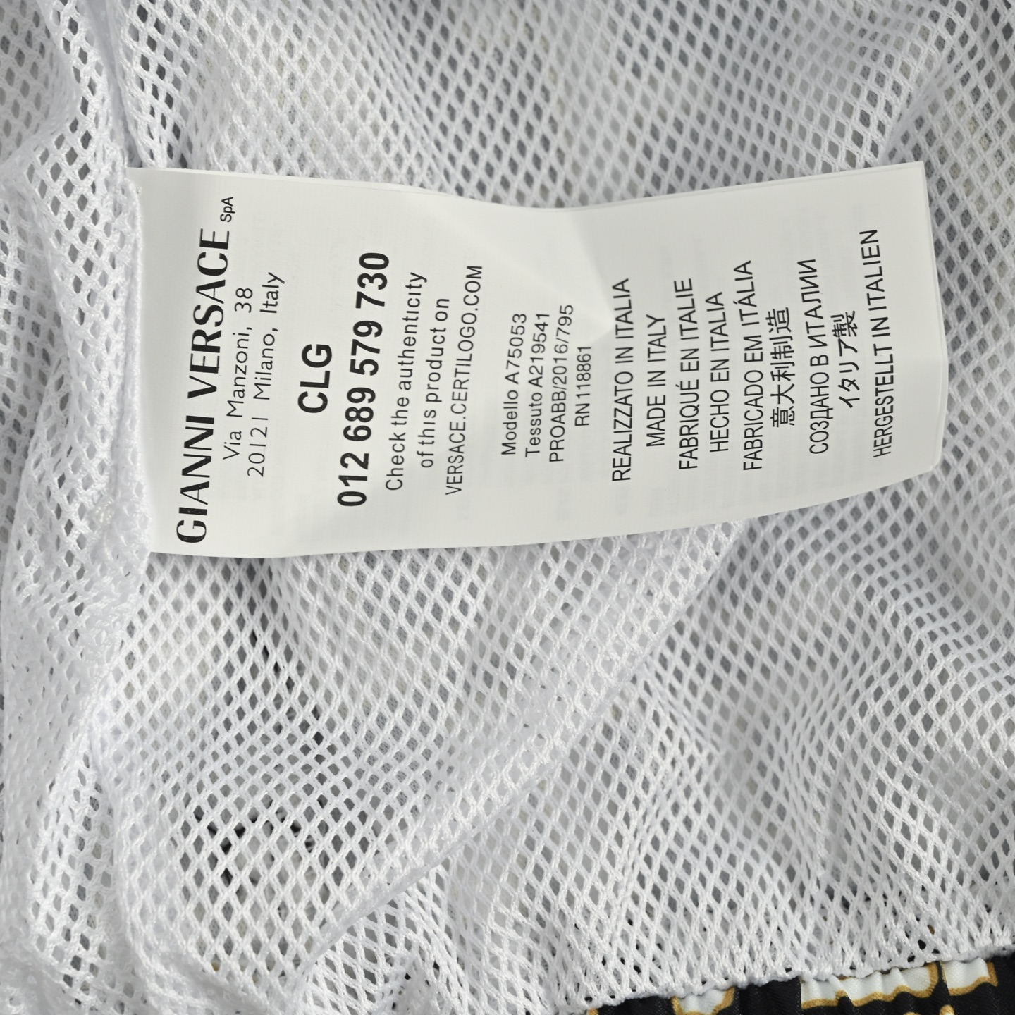 Versace/范思哲 25ss 满印沙滩短裤