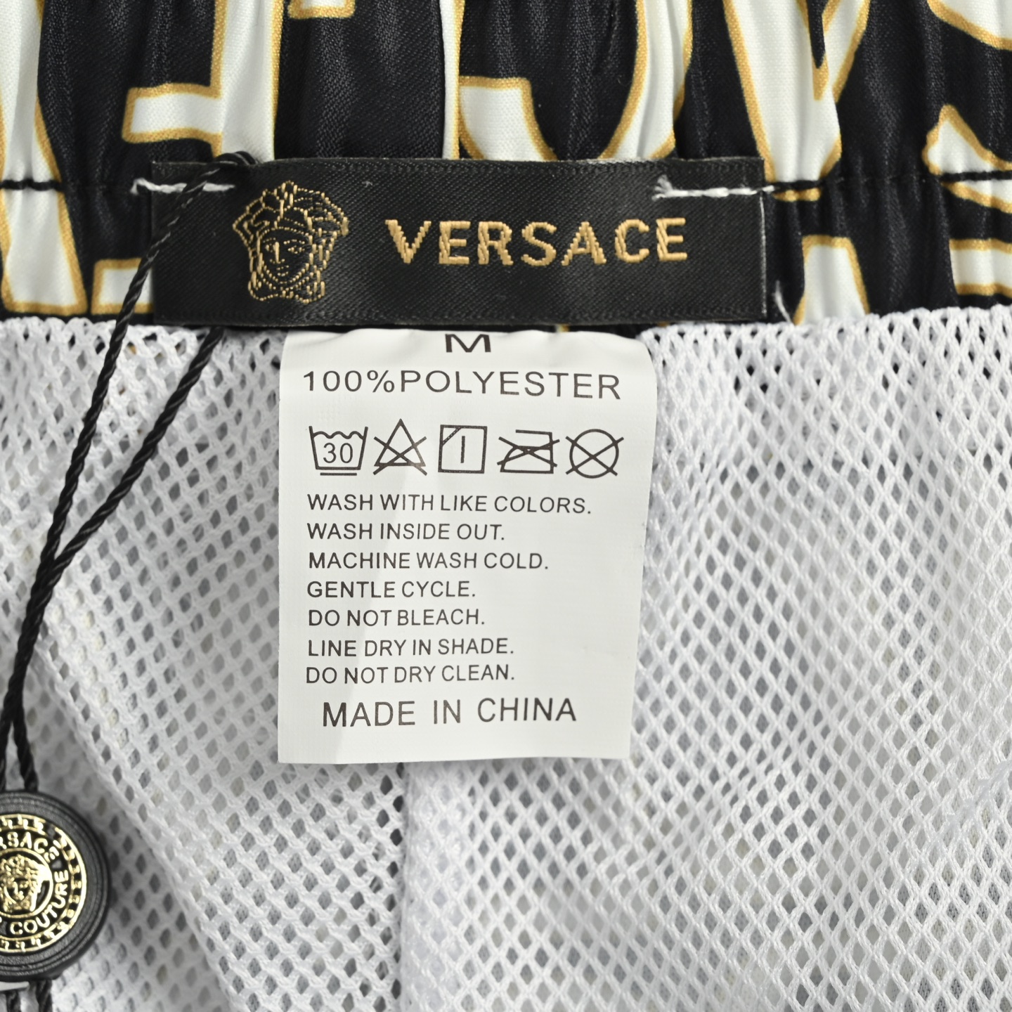 Versace/范思哲 25ss 满印沙滩短裤