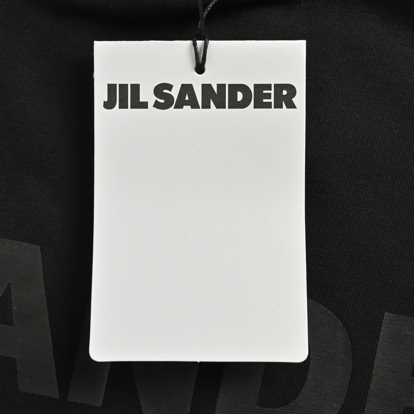 JIL Sander 极简字母标语印花短袖