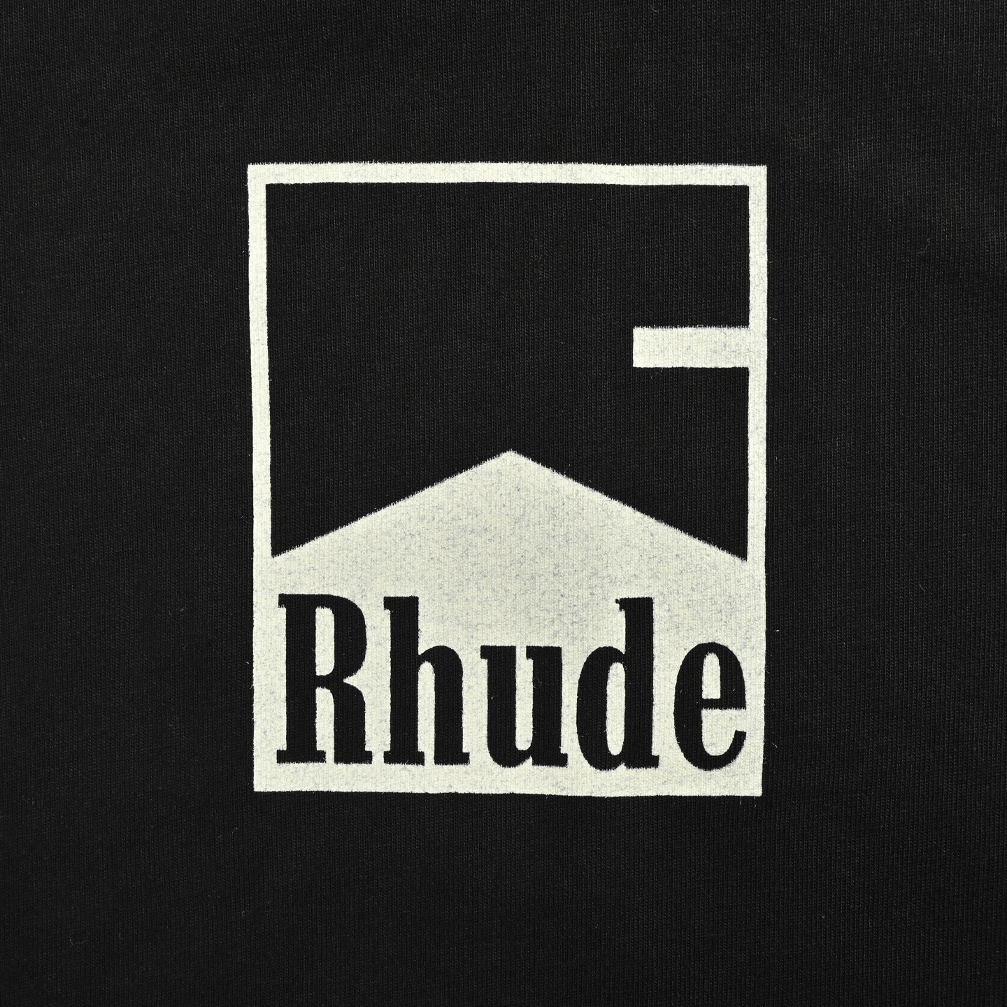 RHUDE/万宝路 25ss 复古logo印花标语短袖