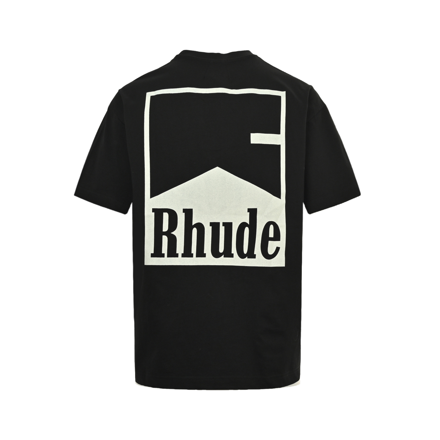 RHUDE/万宝路 25ss 复古logo印花标语短袖