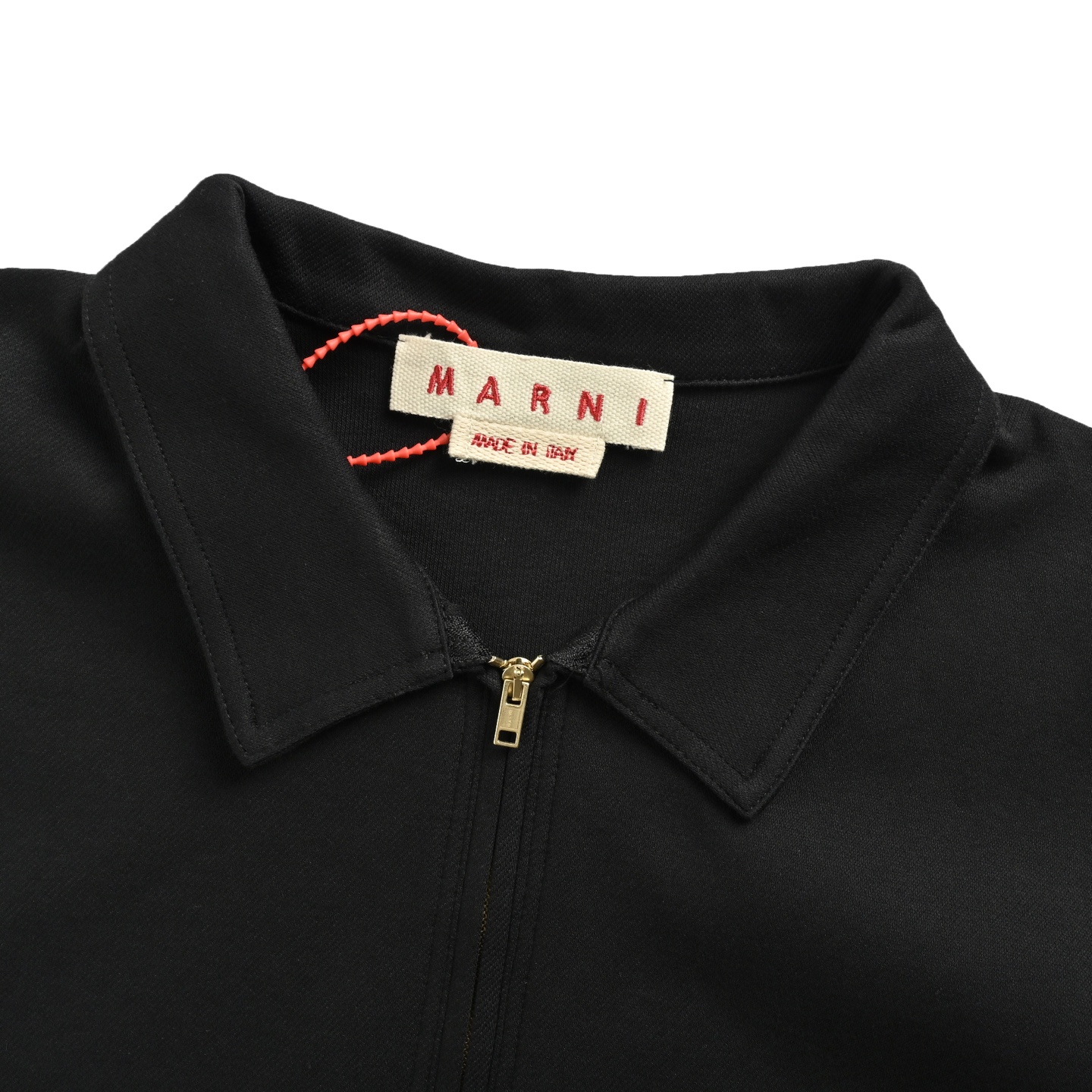 Marni/玛尼 双口袋拉链Polo短袖