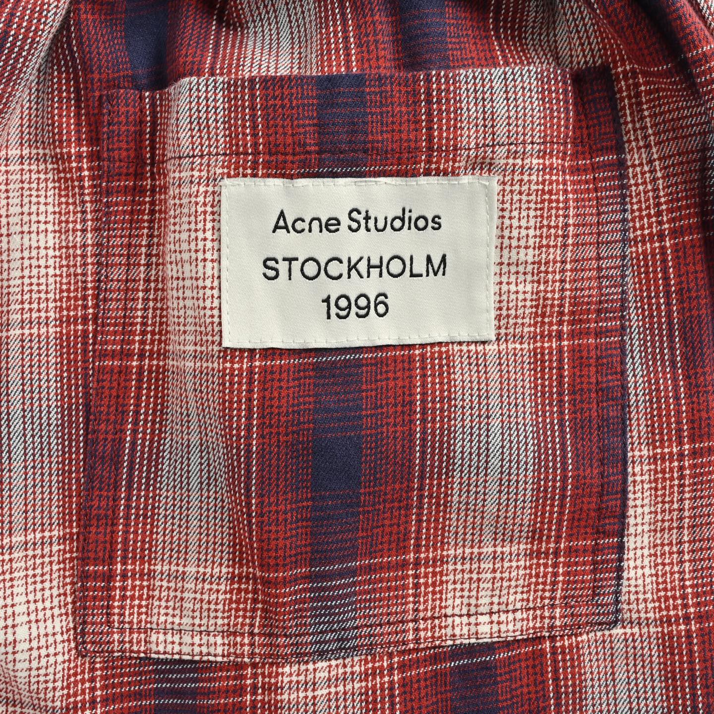 Acne Studios 25ss 红白格纹短裤