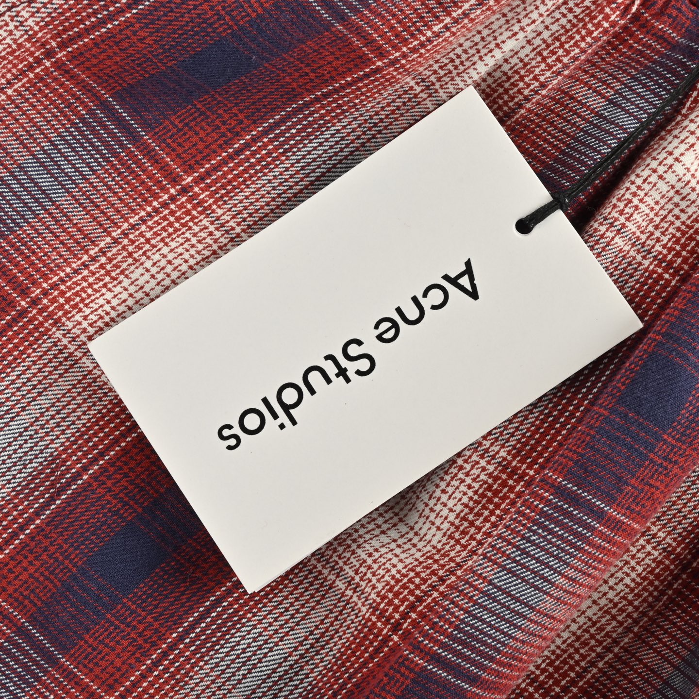 Acne Studios 25ss 红白格纹短裤