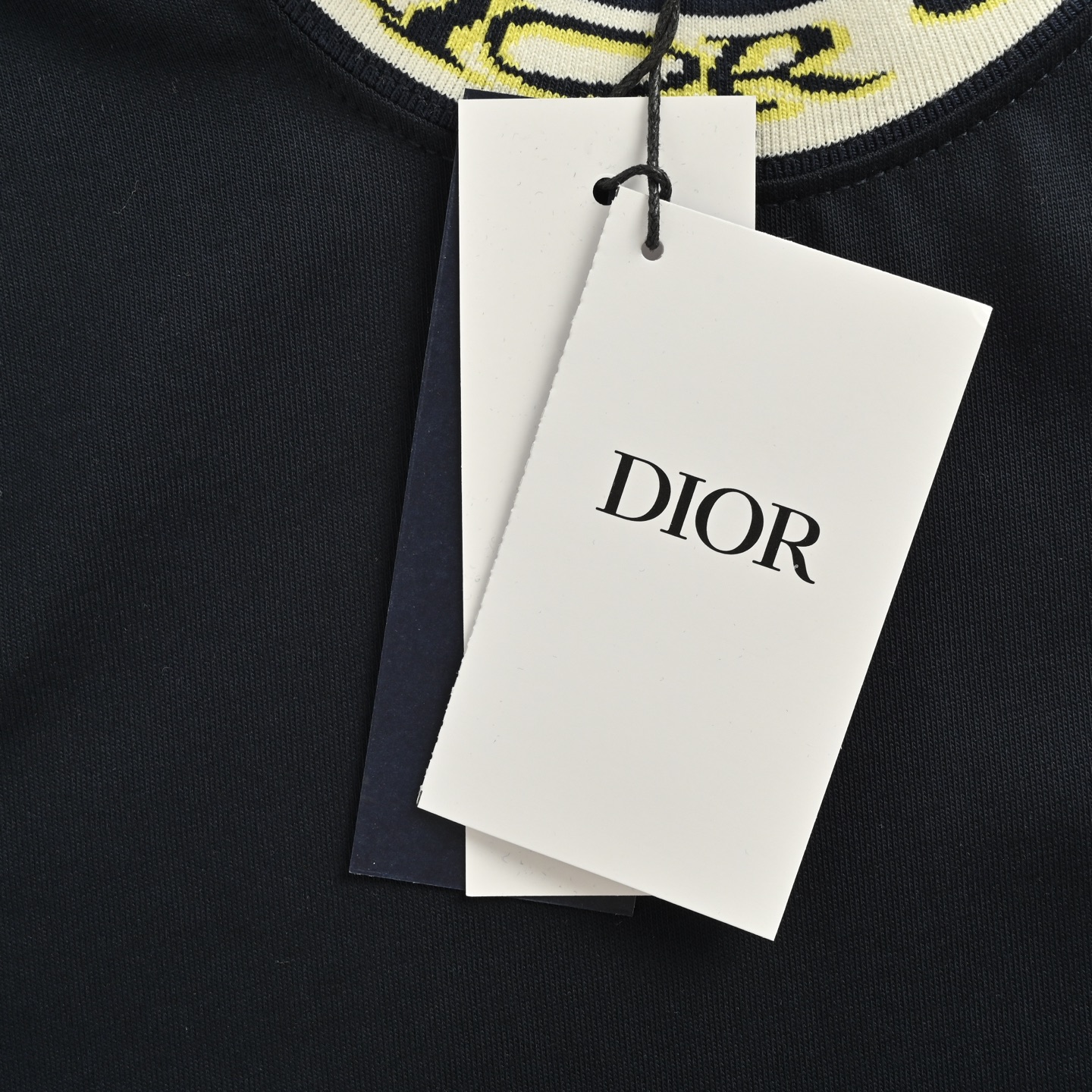 Dior/迪奥 25ss 领口字母提花织带短袖 Dior新款 T恤