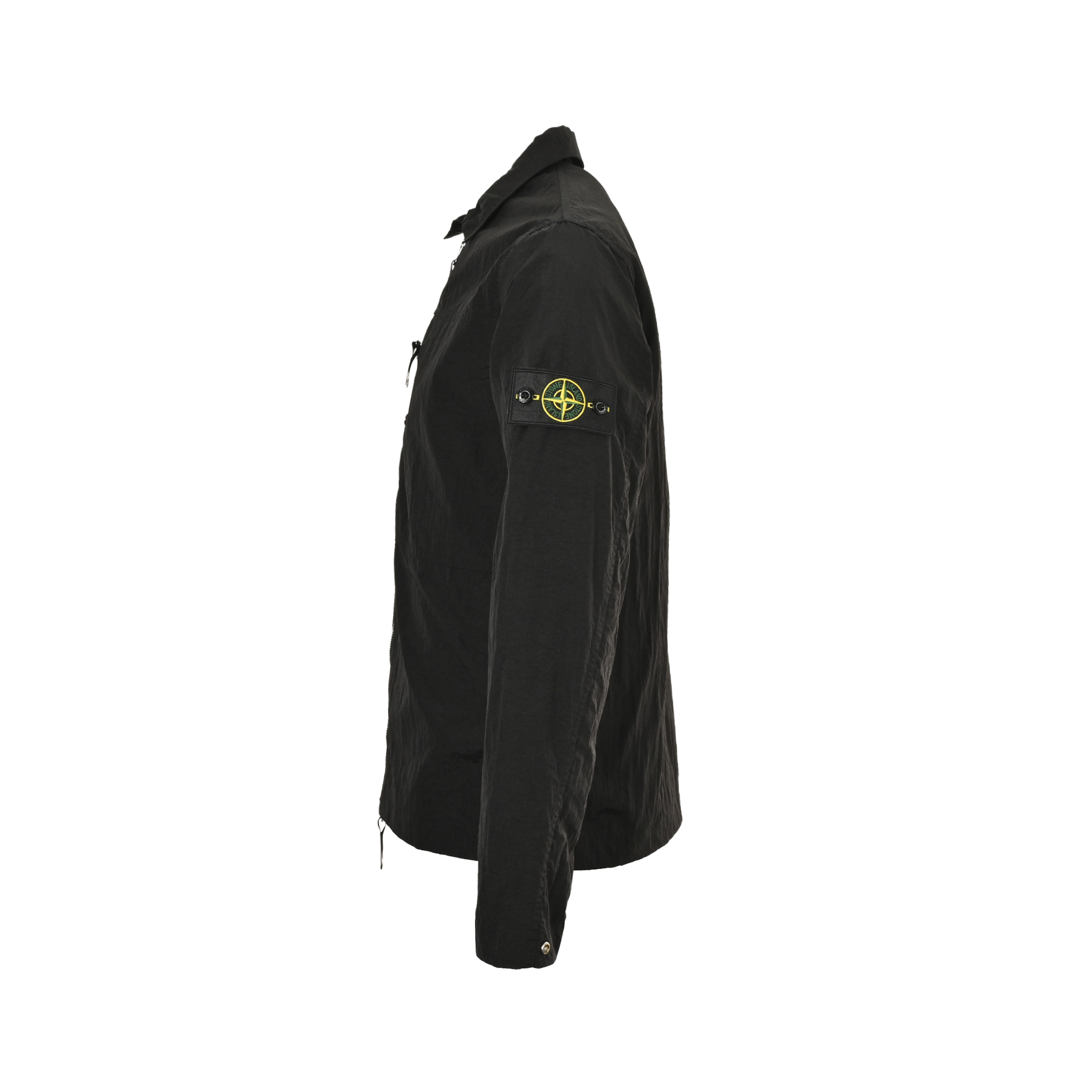 Stone Island/石头岛 25Fw 金属尼龙袖标轻薄夹克外套
