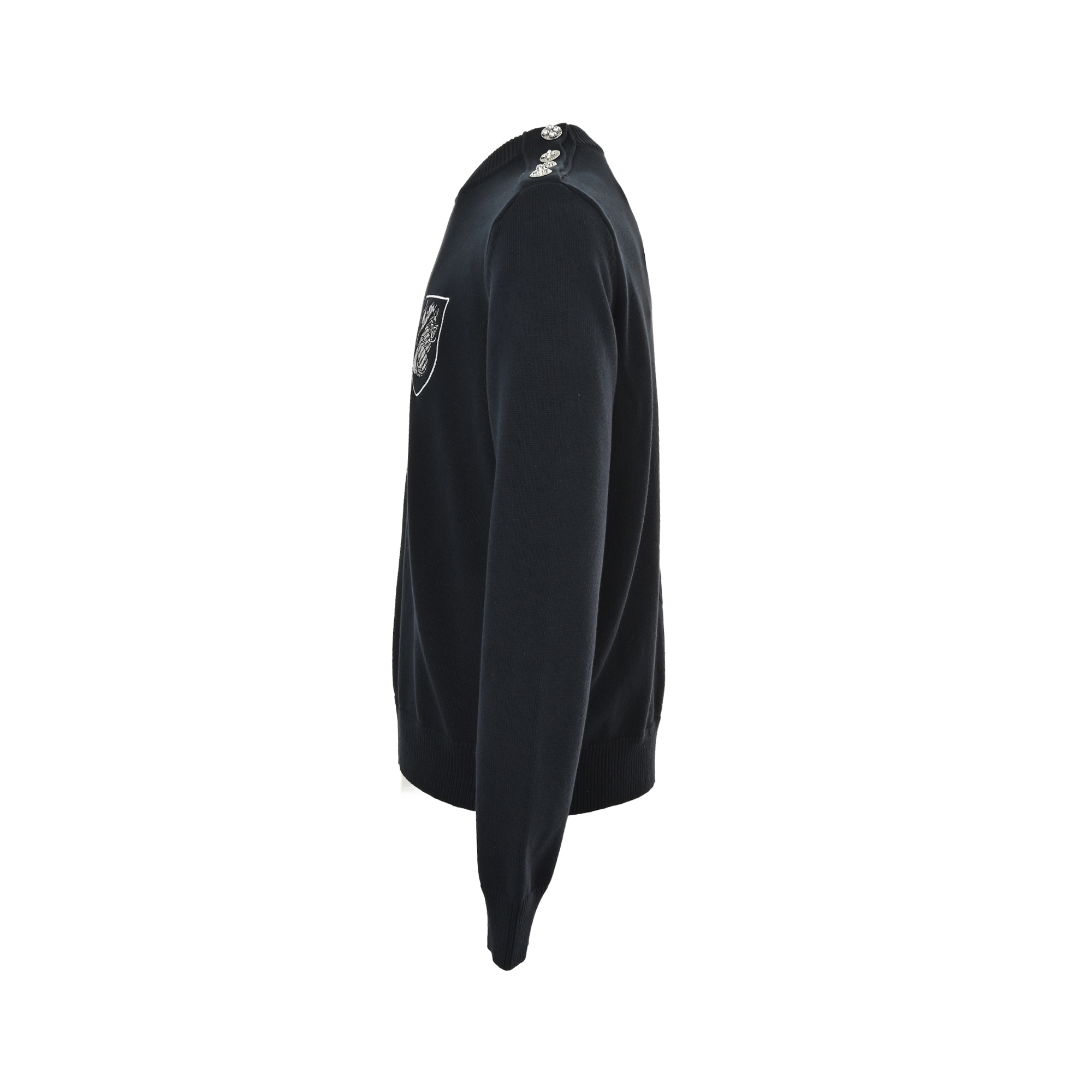 Louis Vuitton/路易威登 海螺勋章肩扣圆领针织毛衣-Chinese UA Cheap High Quatity Brand Clothes Bags handbags Sneakers wholesale wholesaler seller from China Factory suppliers Fashion Clothing Shoes best Quality Beautiful Price Louis Vuitton/路易威登 海螺勋章肩扣圆领针织毛衣