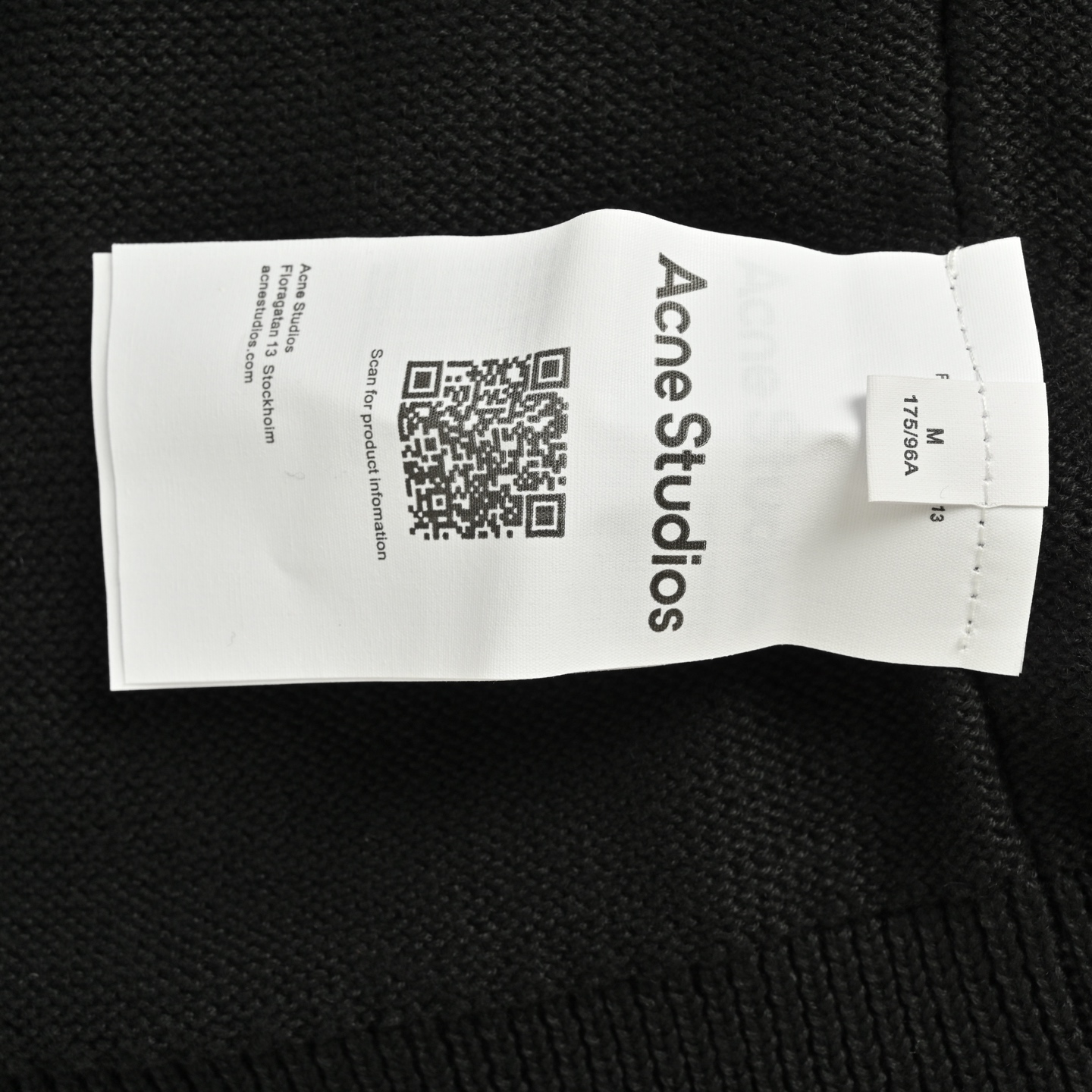 Acne Studios 25Fw 蝴蝶结字母刺绣开衫外套