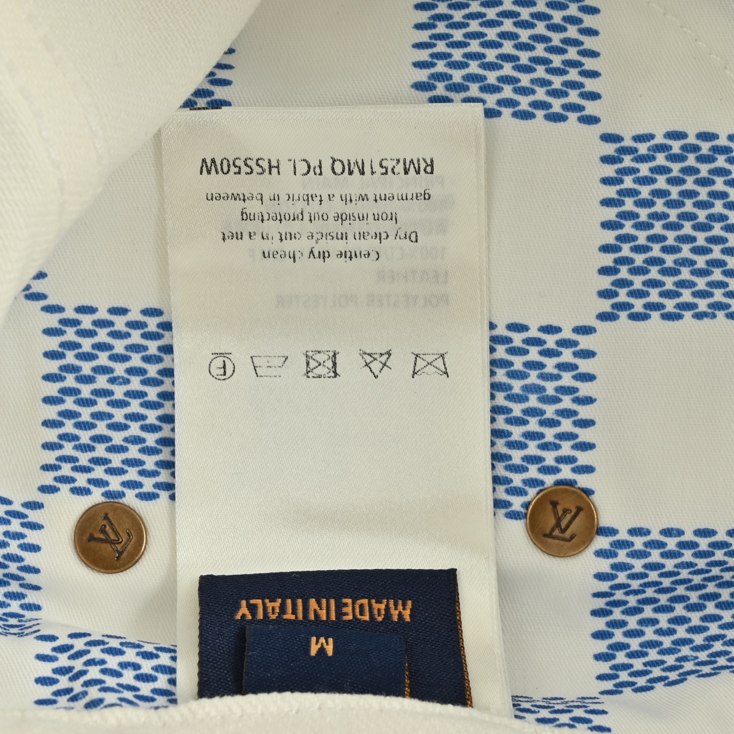 Louis Vuitton/路易威登 25ss 后袋刺绣徽标牛仔短裤