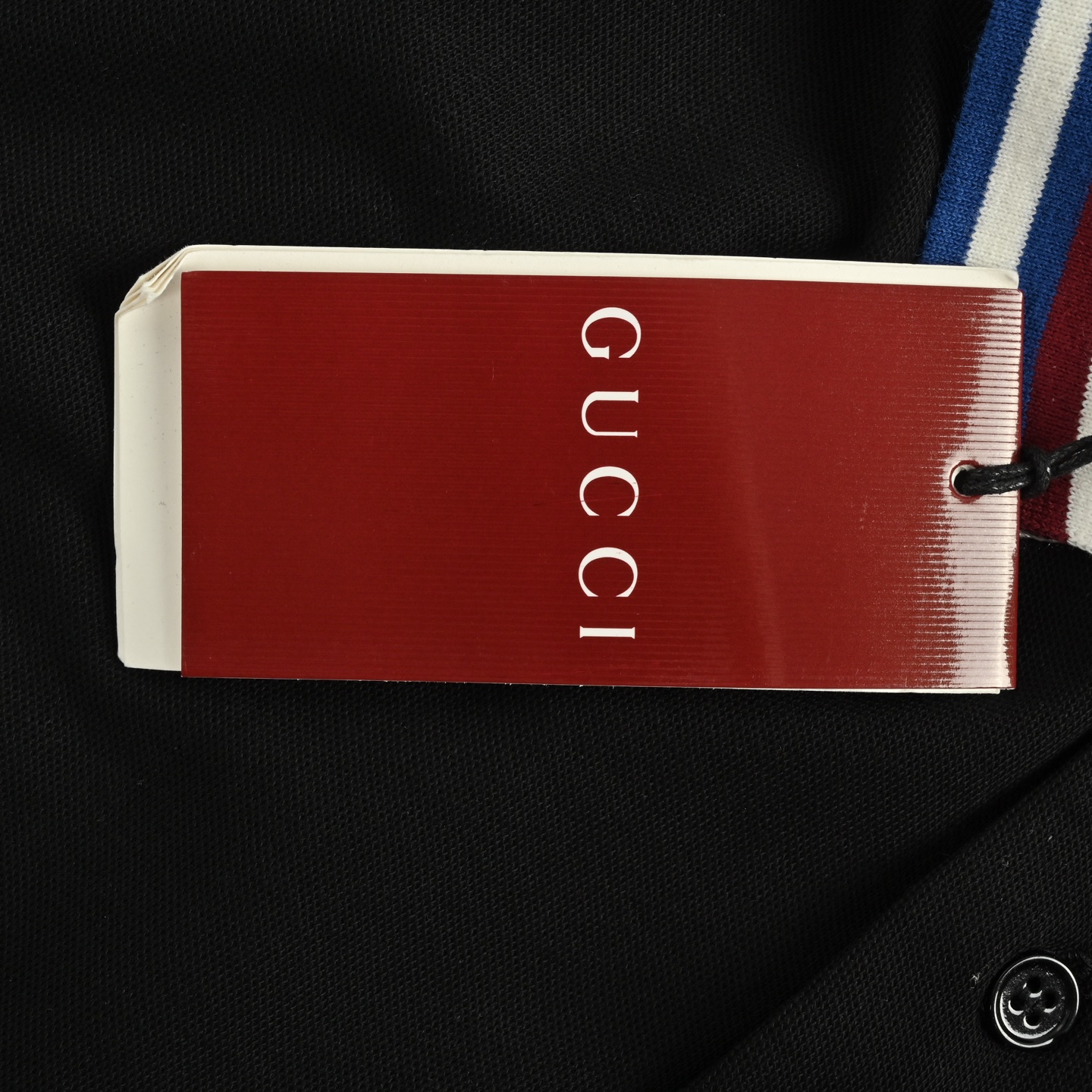 Gucci/古驰 胸前口袋刺绣Polo短袖