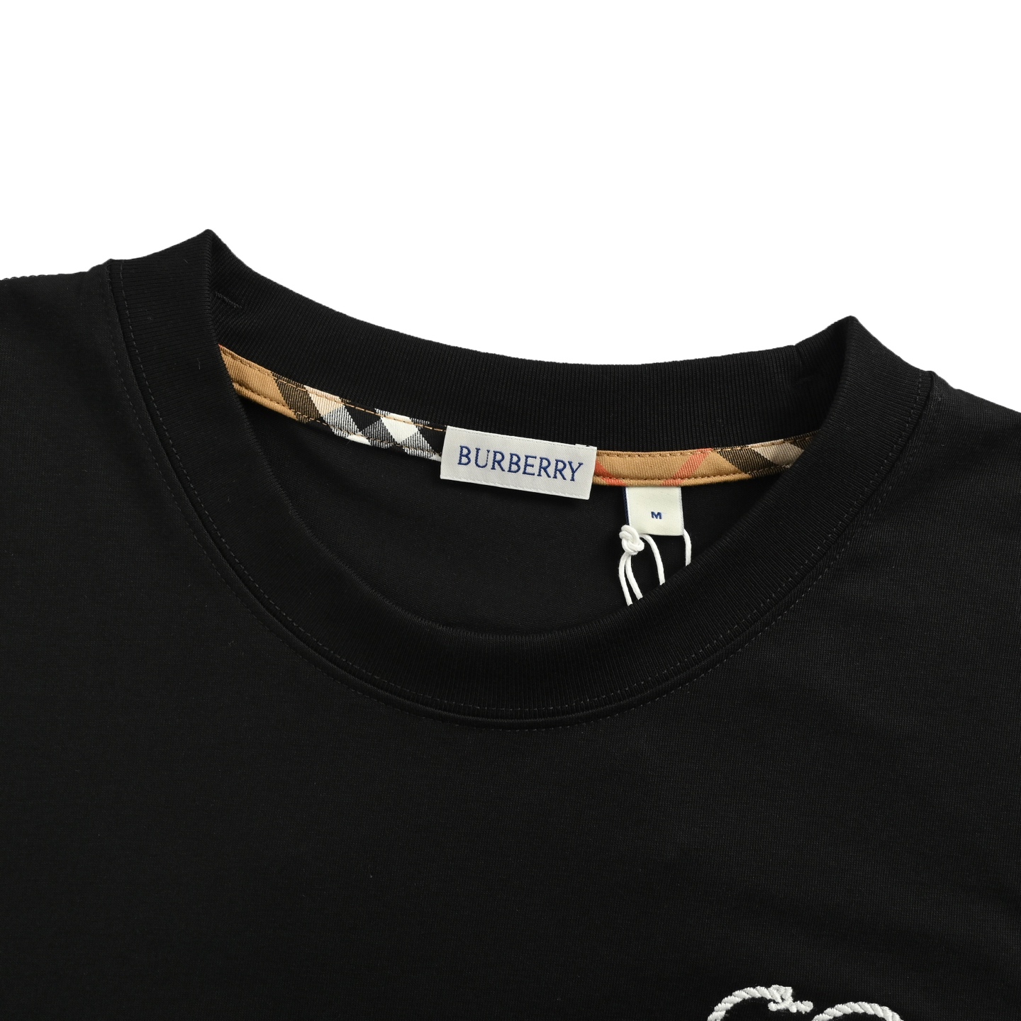 Burberry/巴宝莉 25ss 情人节爱心字母刺绣短袖