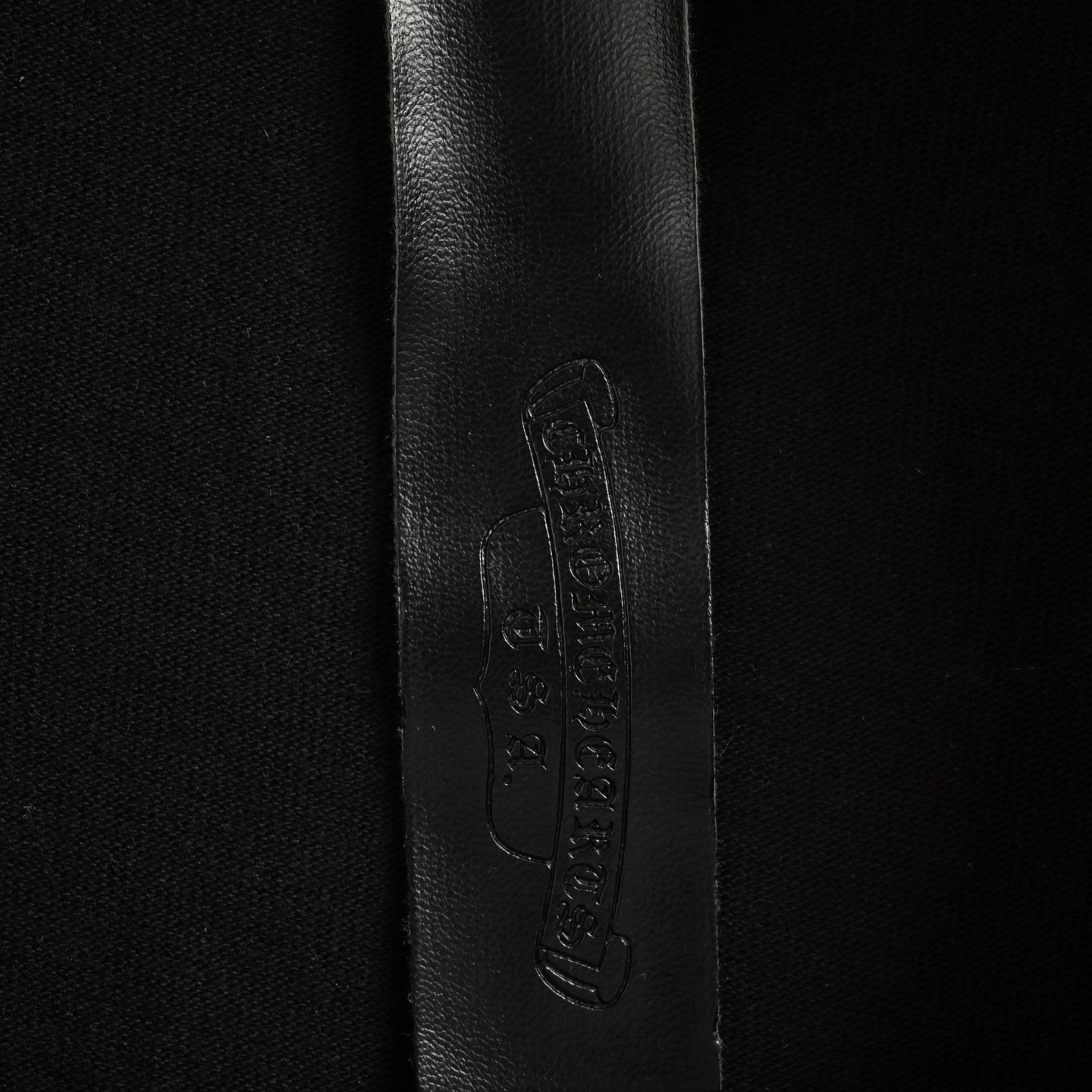 Chrome Hearts/克罗心 25Fw 植绒logo印花长袖T恤-Chinese UA Cheap High Quatity Brand Clothes Bags handbags Sneakers wholesale wholesaler seller from China Factory suppliers Fashion Clothing Shoes best Quality Beautiful Price Chrome Hearts/克罗心 25Fw 植绒logo印花长袖T恤