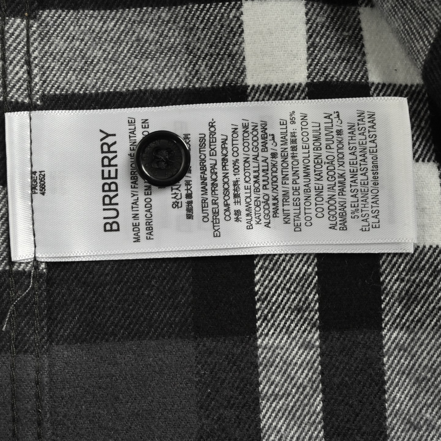 Burberry/巴宝莉 双拼磨毛条纹对格经典衬衫-Chinese UA Cheap High Quatity Brand Clothes Bags handbags Sneakers wholesale wholesaler seller from China Factory suppliers Fashion Clothing Shoes best Quality Beautiful Price Burberry/巴宝莉 双拼磨毛条纹对格经典衬衫