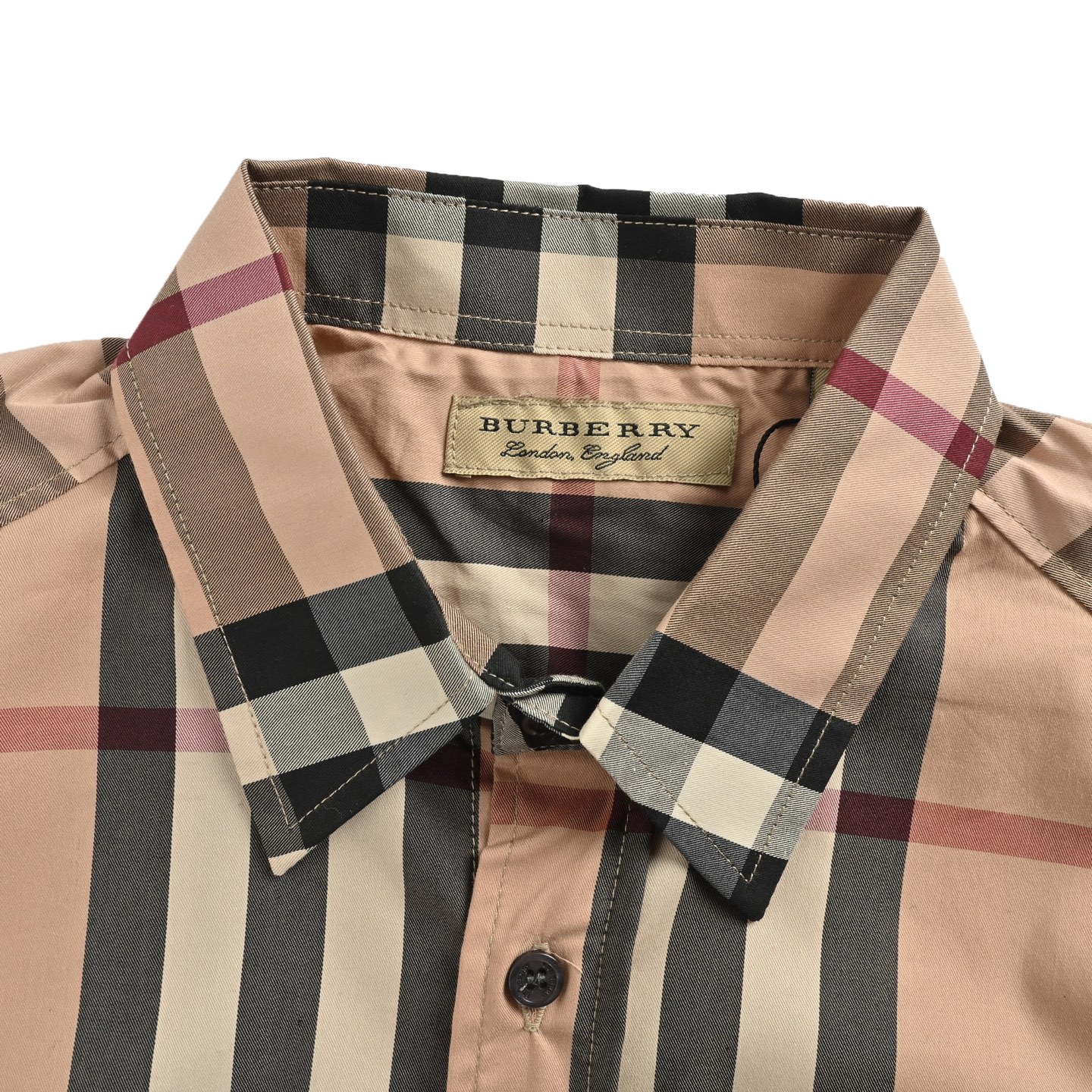 Burberry/巴宝莉 大格纹条纹长袖衬衫-Chinese UA Cheap High Quatity Brand Clothes Bags handbags Sneakers wholesale wholesaler seller from China Factory suppliers Fashion Clothing Shoes best Quality Beautiful Price Burberry/巴宝莉 大格纹条纹长袖衬衫