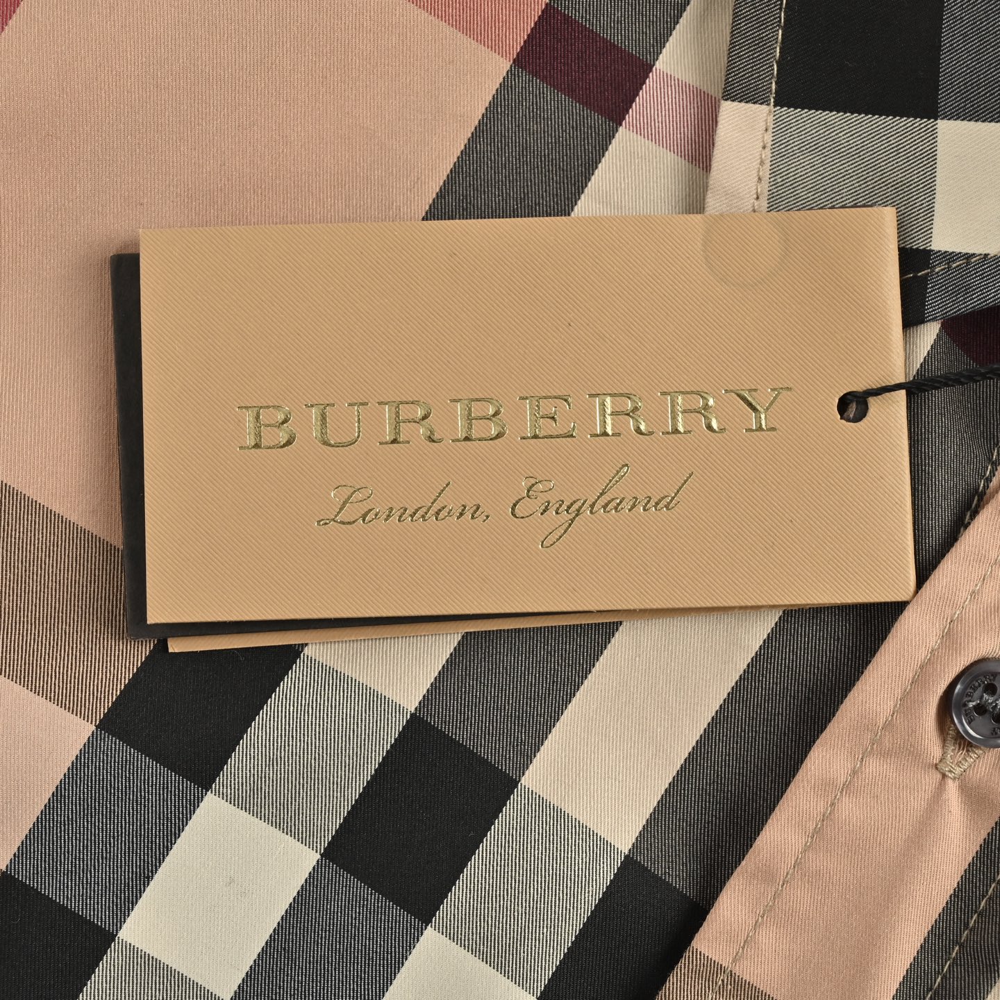 Burberry/巴宝莉 大格纹条纹长袖衬衫-Chinese UA Cheap High Quatity Brand Clothes Bags handbags Sneakers wholesale wholesaler seller from China Factory suppliers Fashion Clothing Shoes best Quality Beautiful Price Burberry/巴宝莉 大格纹条纹长袖衬衫