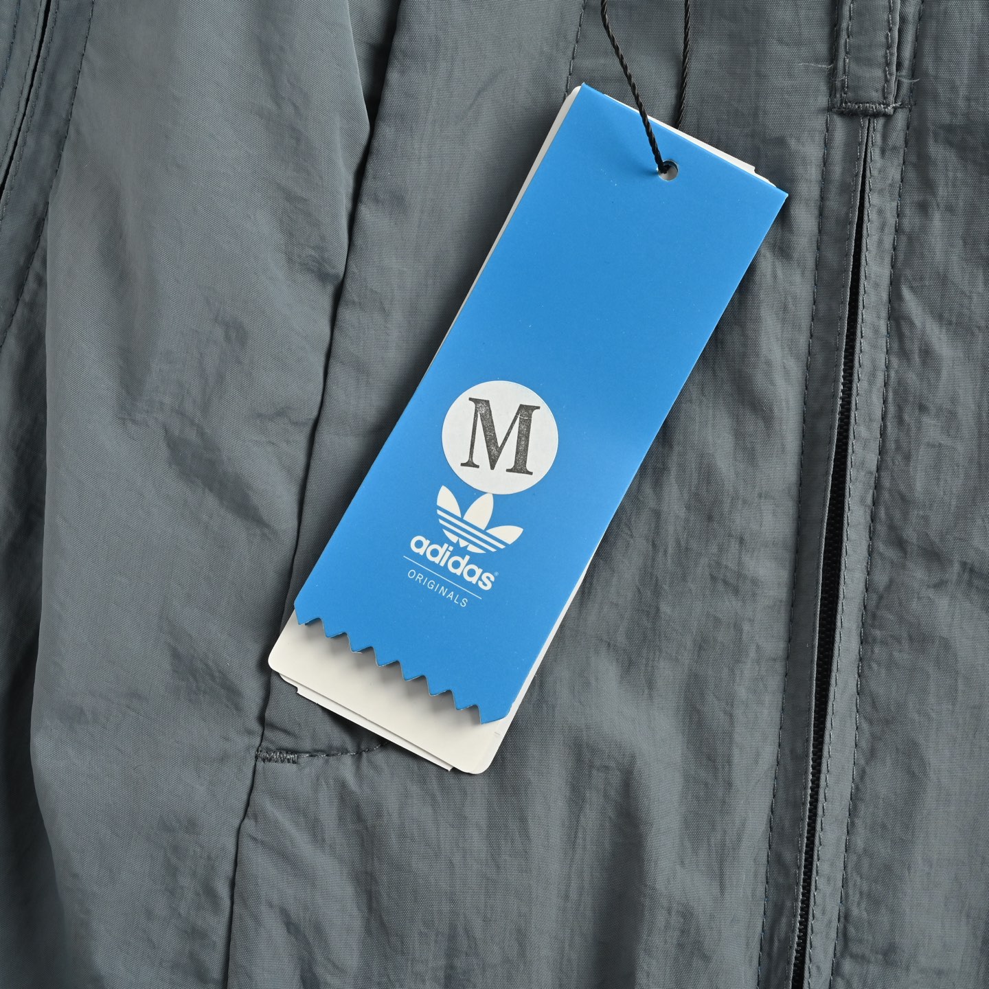 Adidas/阿迪达斯 联名款三叶草刺绣拉链结构长裤