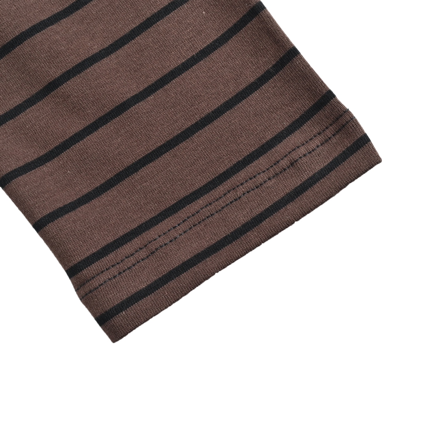 Miu Miu/缪缪 25Fw 假两件条纹长袖T恤-Chinese UA Cheap High Quatity Brand Clothes Bags handbags Sneakers wholesale wholesaler seller from China Factory suppliers Fashion Clothing Shoes best Quality Beautiful Price Miu Miu/缪缪 25Fw 假两件条纹长袖T恤