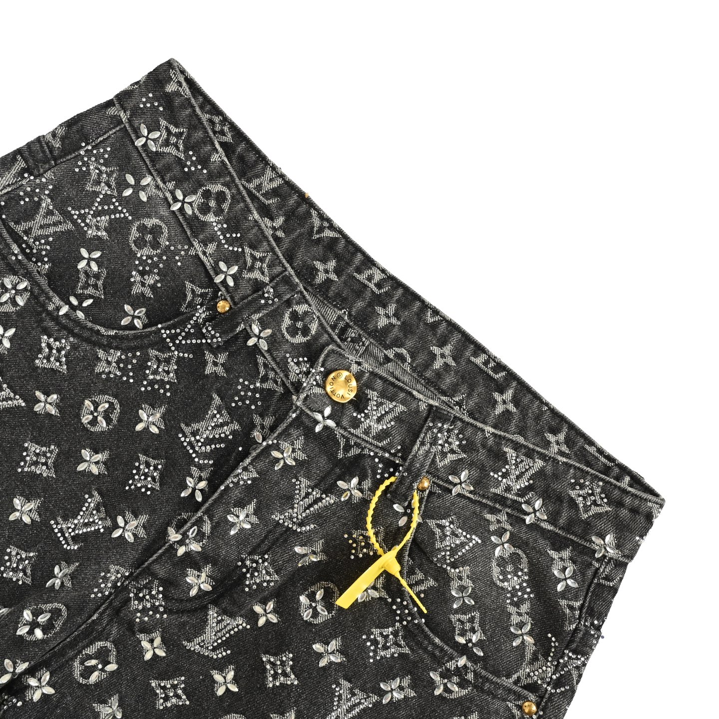 Louis Vuitton/路易威登 25Fw 老花满印烫钻牛仔裤-Chinese UA Cheap High Quatity Brand Clothes Bags handbags Sneakers wholesale wholesaler seller from China Factory suppliers Fashion Clothing Shoes best Quality Beautiful Price Louis Vuitton/路易威登 25Fw 老花满印烫钻牛仔裤