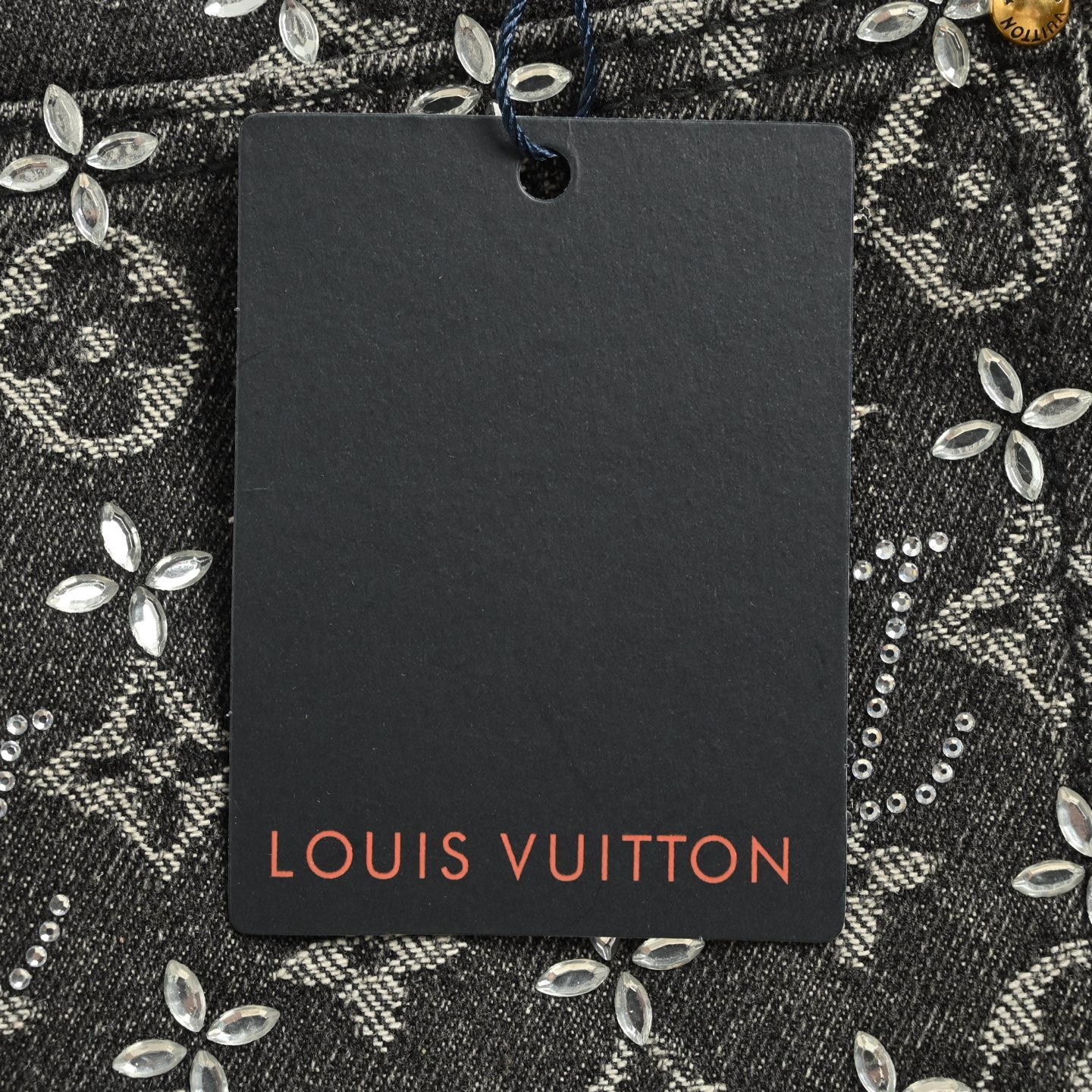 Louis Vuitton/路易威登 25Fw 老花满印烫钻牛仔裤-Chinese UA Cheap High Quatity Brand Clothes Bags handbags Sneakers wholesale wholesaler seller from China Factory suppliers Fashion Clothing Shoes best Quality Beautiful Price Louis Vuitton/路易威登 25Fw 老花满印烫钻牛仔裤