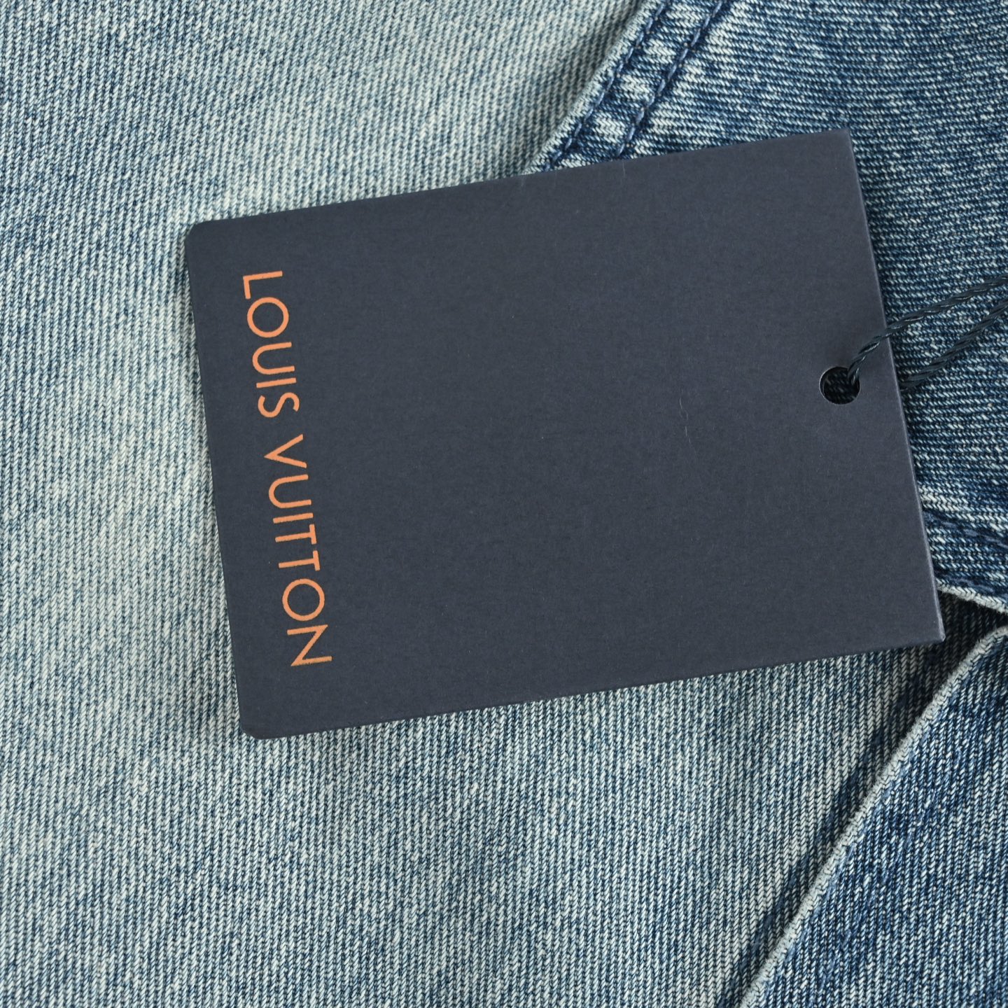 Louis Vuitton/路易威登 老花浮雕牛仔短袖衬衫 驴家23ss新款牛仔夹克