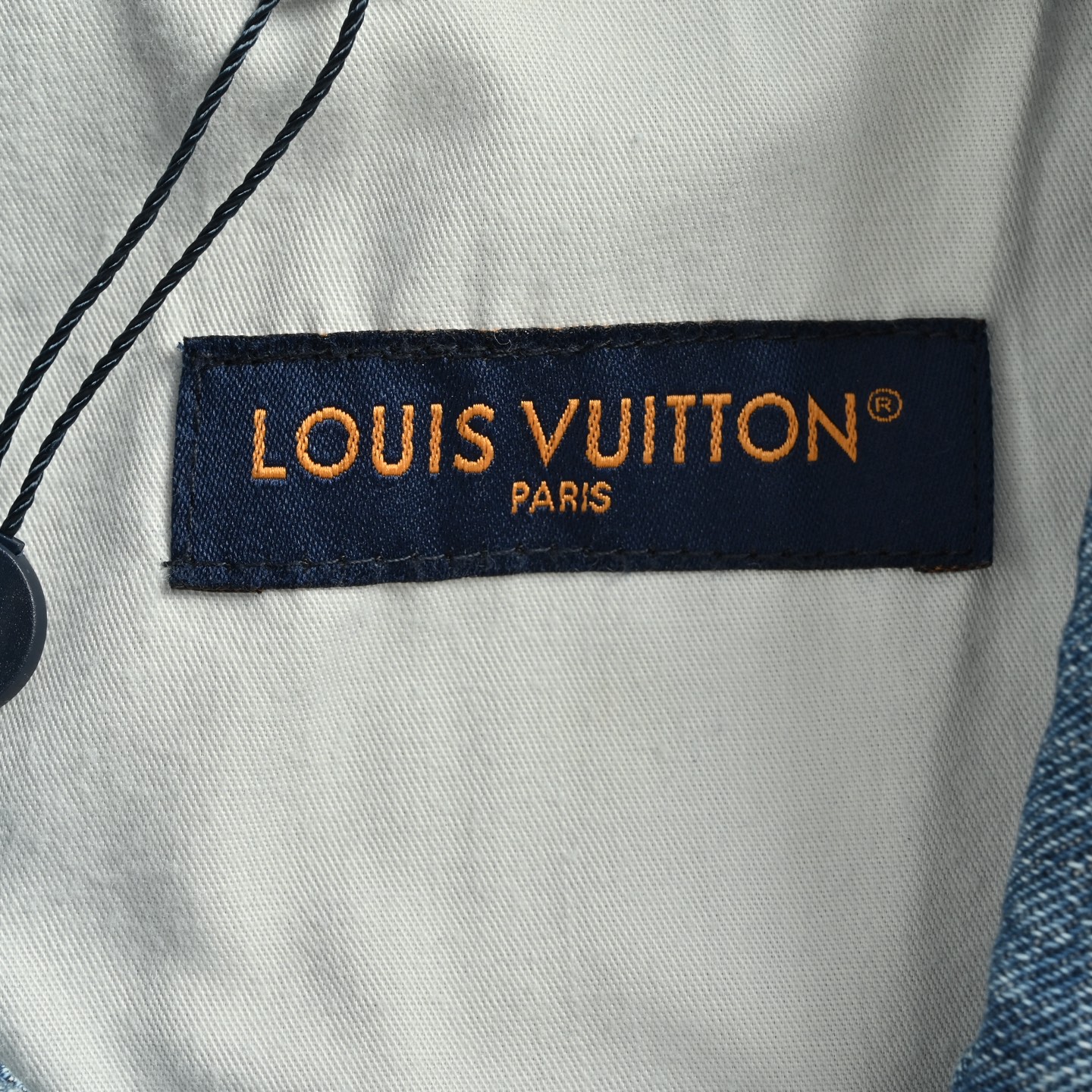 Louis Vuitton/路易威登 老花浮雕牛仔短袖衬衫 驴家23ss新款牛仔夹克