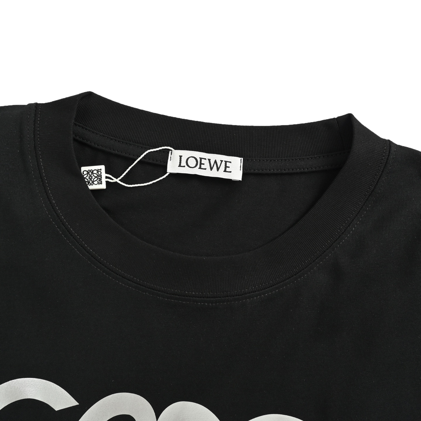 Loewe/罗意威 25ss 烫银四叶草短袖