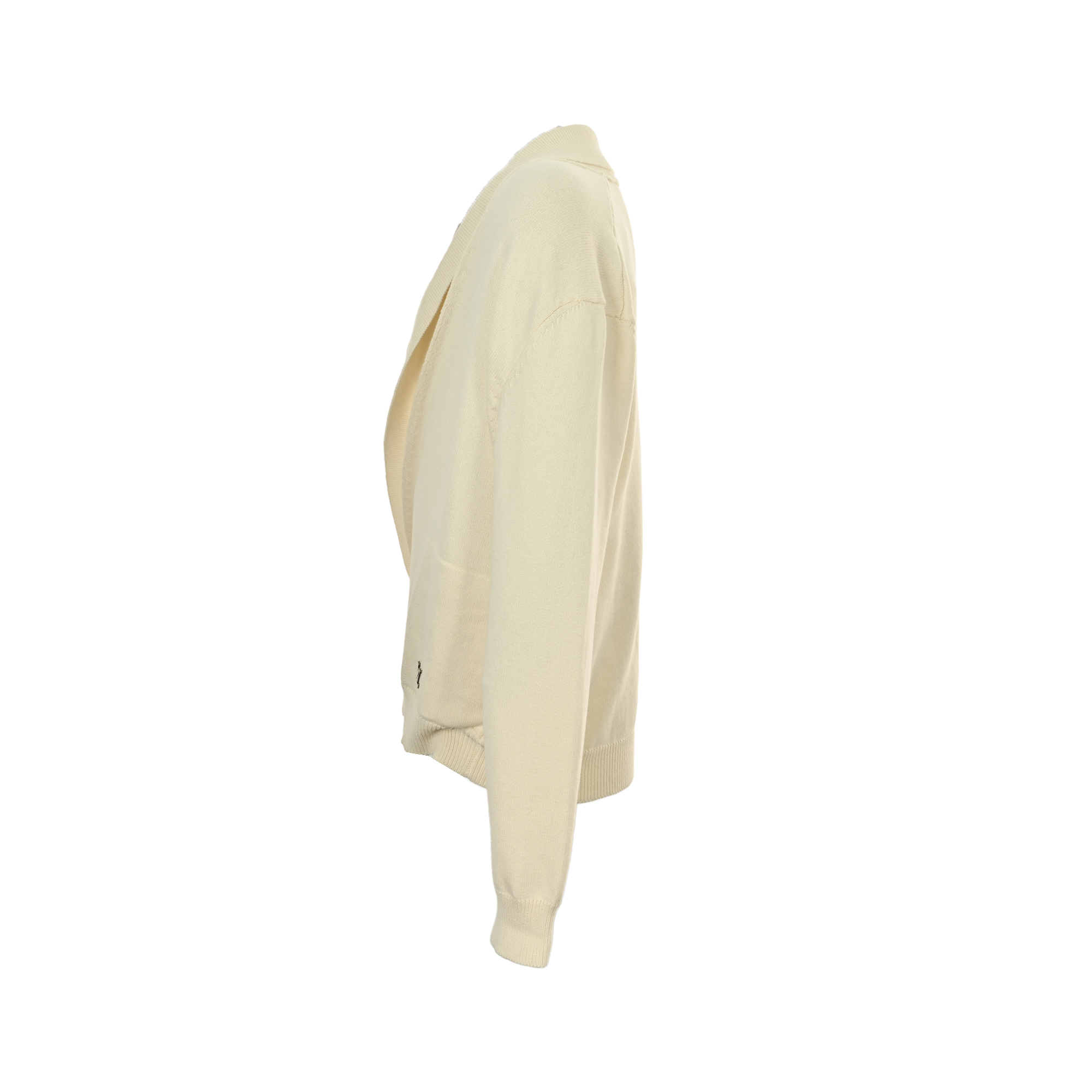 Louis Vuitton/路易威登 下摆五金字母徽标V领针织开衫