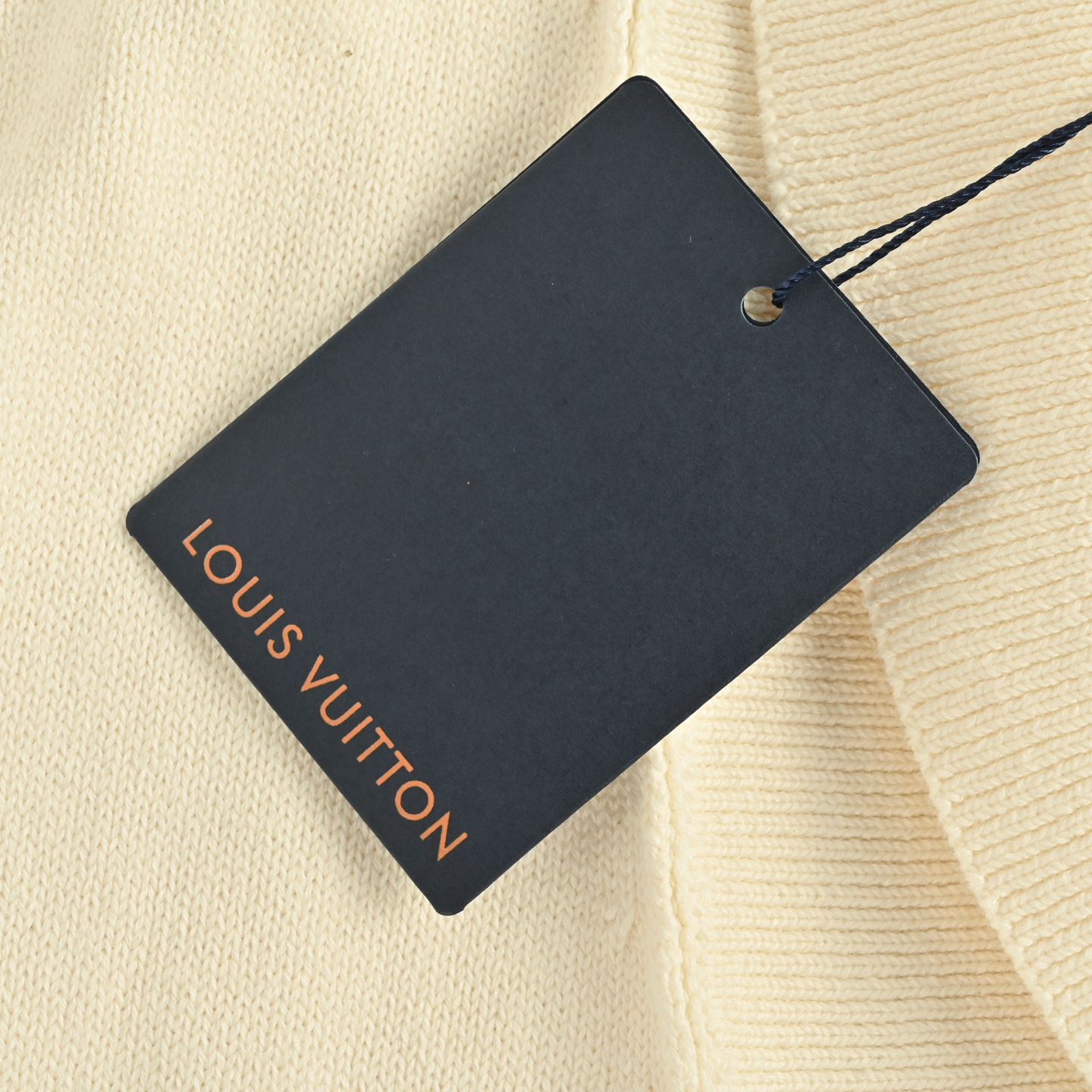 Louis Vuitton/路易威登 下摆五金字母徽标V领针织开衫