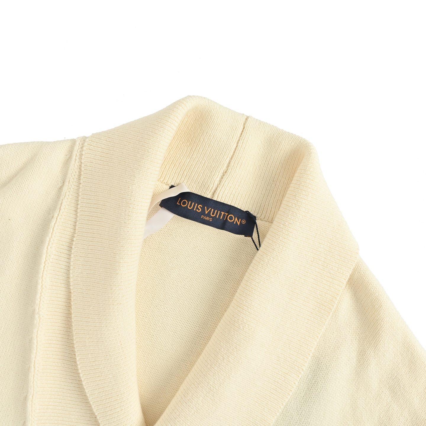 Louis Vuitton/路易威登 下摆五金字母徽标V领针织开衫