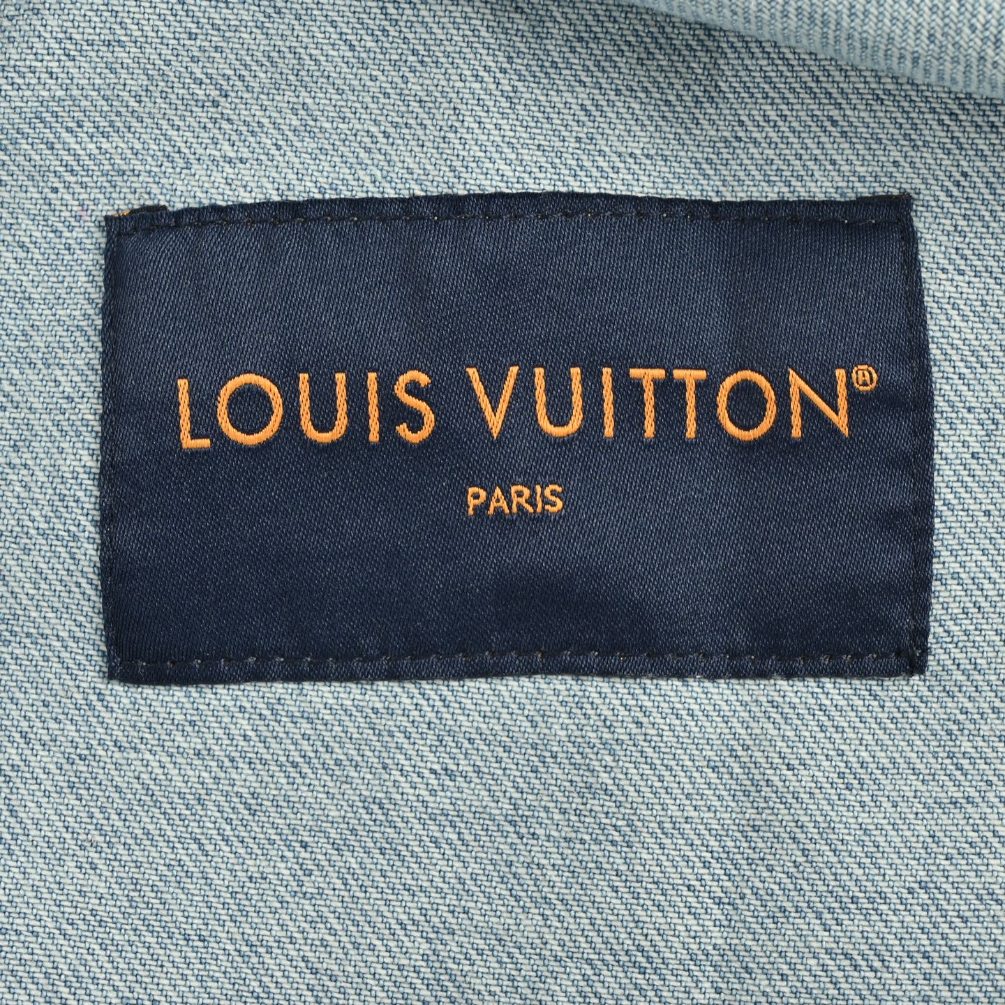 Louis Vuitton/路易威登 老花水洗破洞牛仔夹克外套-Chinese UA Cheap High Quatity Brand Clothes Bags handbags Sneakers wholesale wholesaler seller from China Factory suppliers Fashion Clothing Shoes best Quality Beautiful Price Louis Vuitton/路易威登 老花水洗破洞牛仔夹克外套