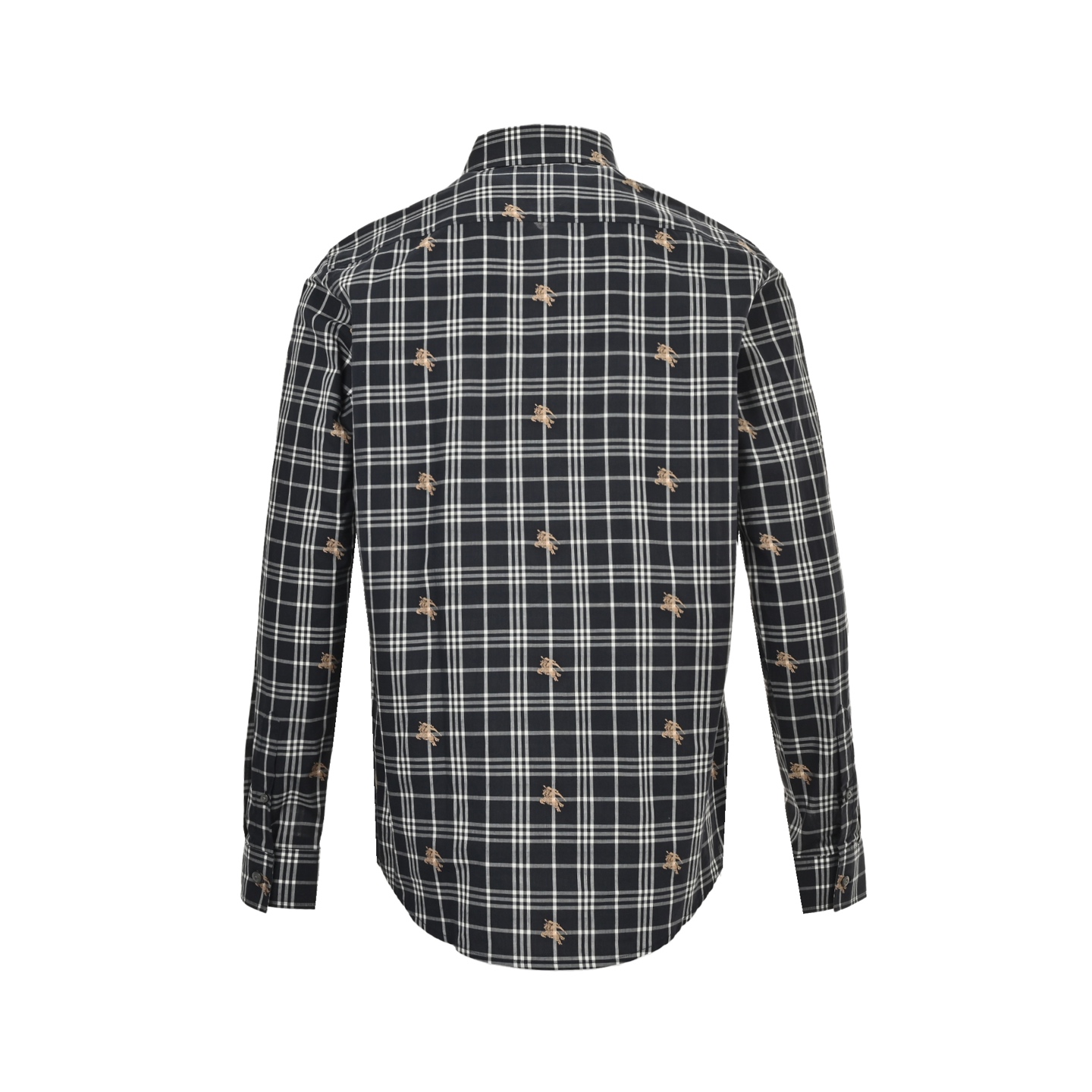 Burberry/巴宝莉 满印战马格纹衬衫