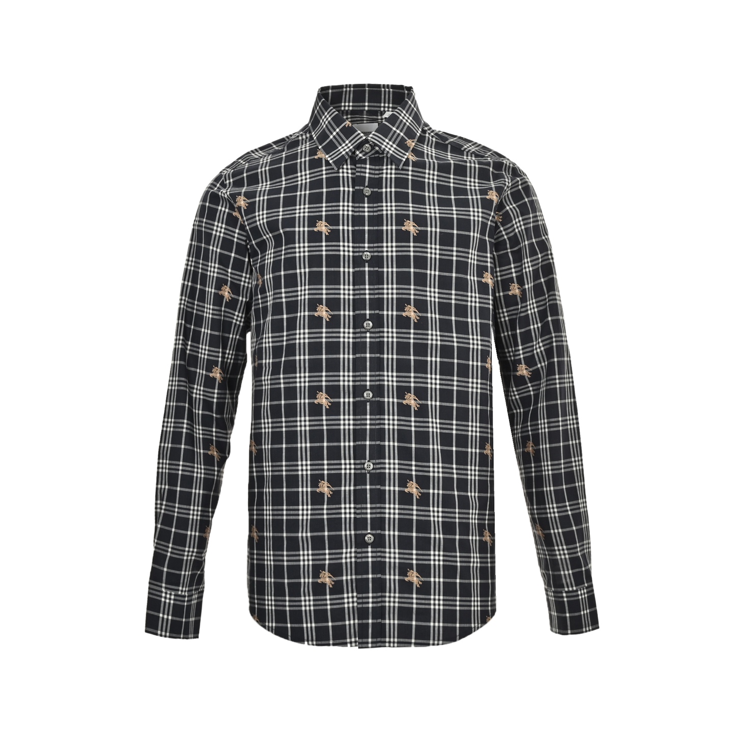 Burberry/巴宝莉 满印战马格纹衬衫