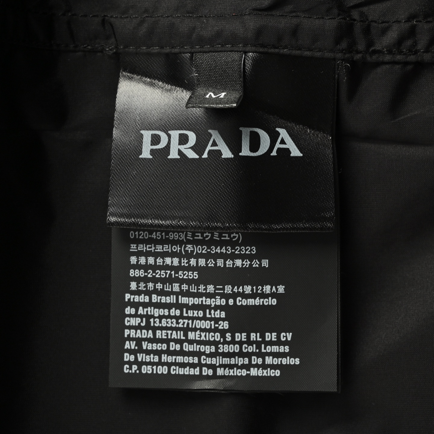 Prada /普拉达 经典口袋三角标拉链短袖衬衫