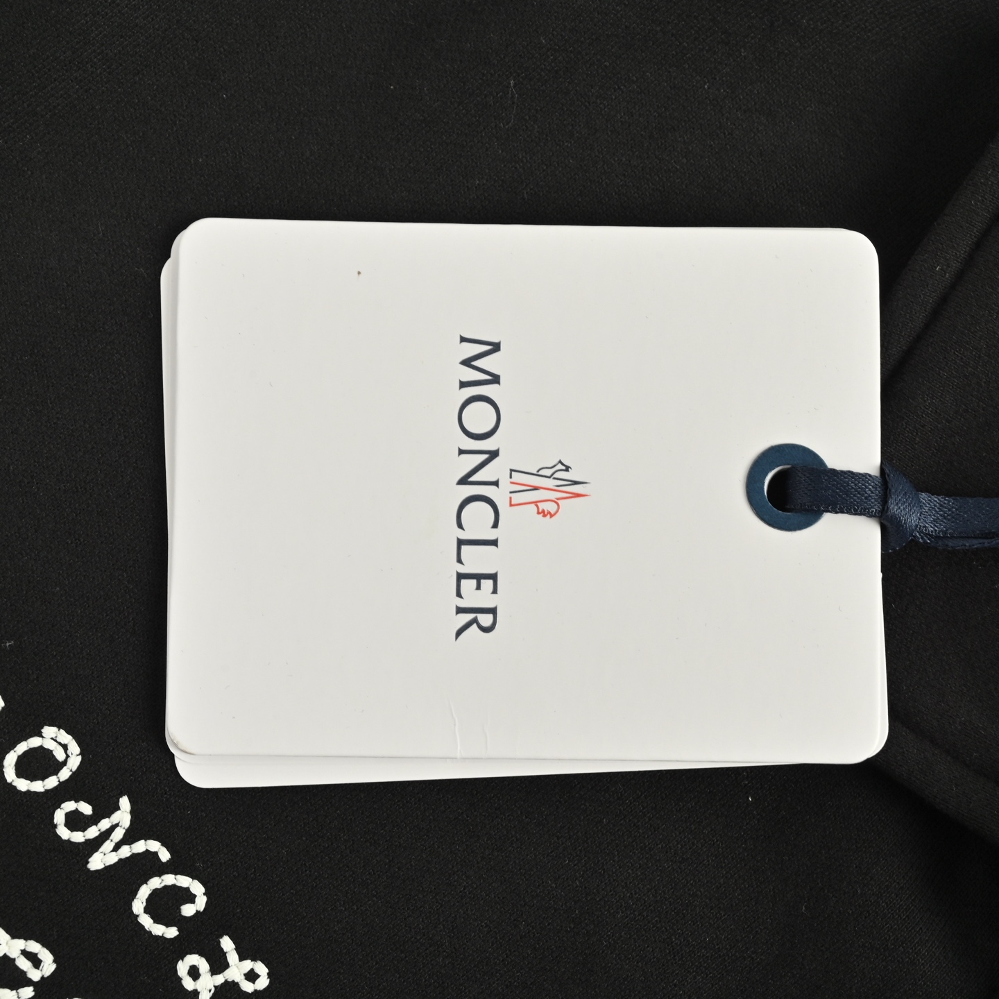 ONCLER & FRGMT 字母logo标识半拉链polo领卫衣-High Quatity Cheap Brand wholesale wholesaler seller Clothes Bags handbags Sneakers Top Fashion Clothing Shoes from China Factory Chinese suppliers best Quality Beautiful Price ONCLER & FRGMT 字母logo标识半拉链polo领卫衣