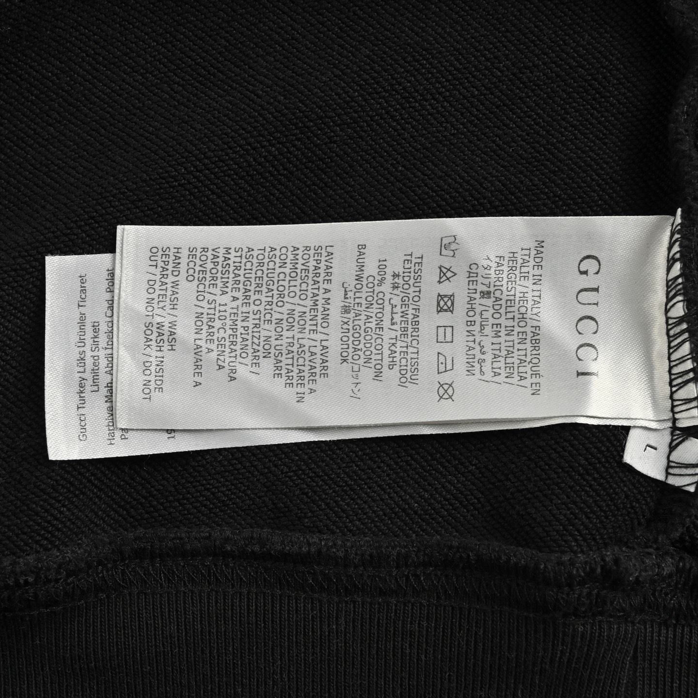 Gucci/古驰 25Fw 破损字母贴布绣圆领卫衣-High Quatity Cheap Brand wholesale wholesaler seller Clothes Bags handbags Sneakers Top Fashion Clothing Shoes from China Factory Chinese suppliers best Quality Beautiful Price Gucci/古驰 25Fw 破损字母贴布绣圆领卫衣