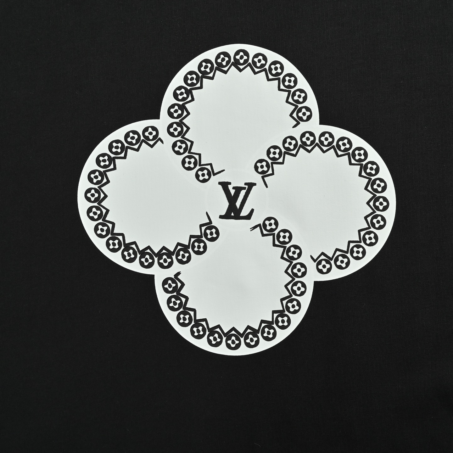 Louis Vuitton/路易威登 25ss 四叶草印花短袖