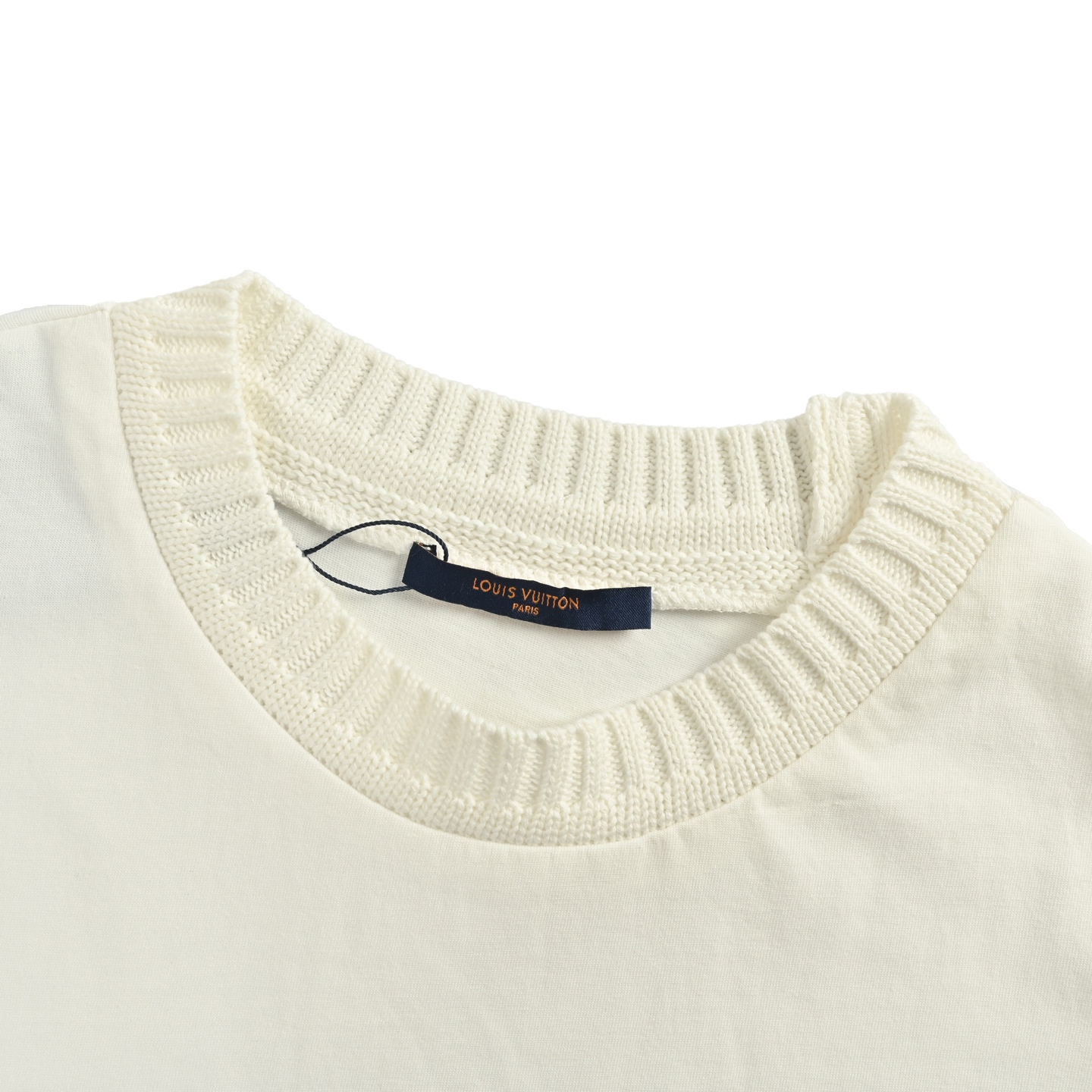 Louis Vuitton/路易威登 25ss 毛巾绣拼接短袖